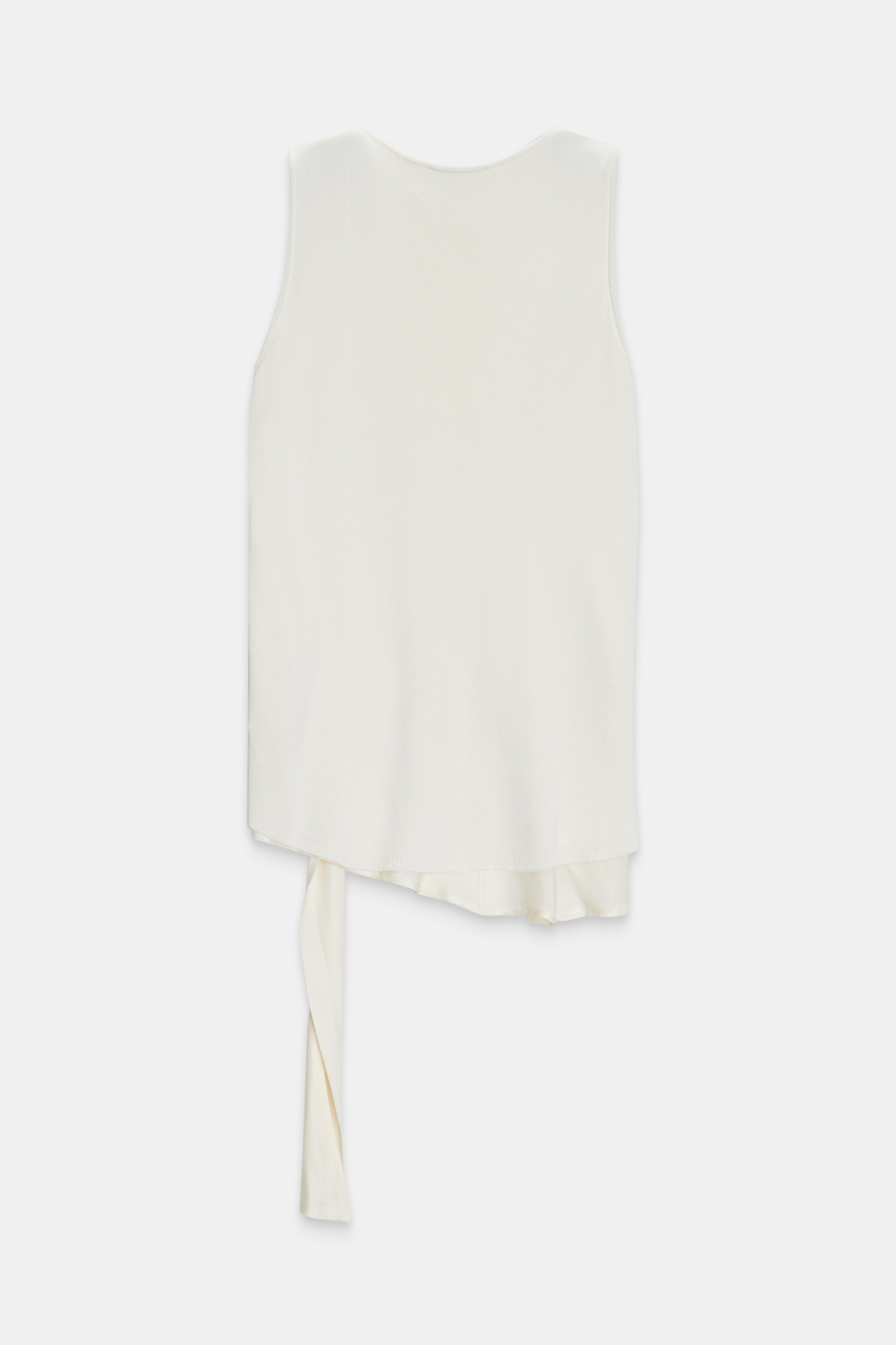 Ekru Kolsuz Asimetrik , Balıkçı Yaka Şal Detaylı Triko Kadın Triko modelleri