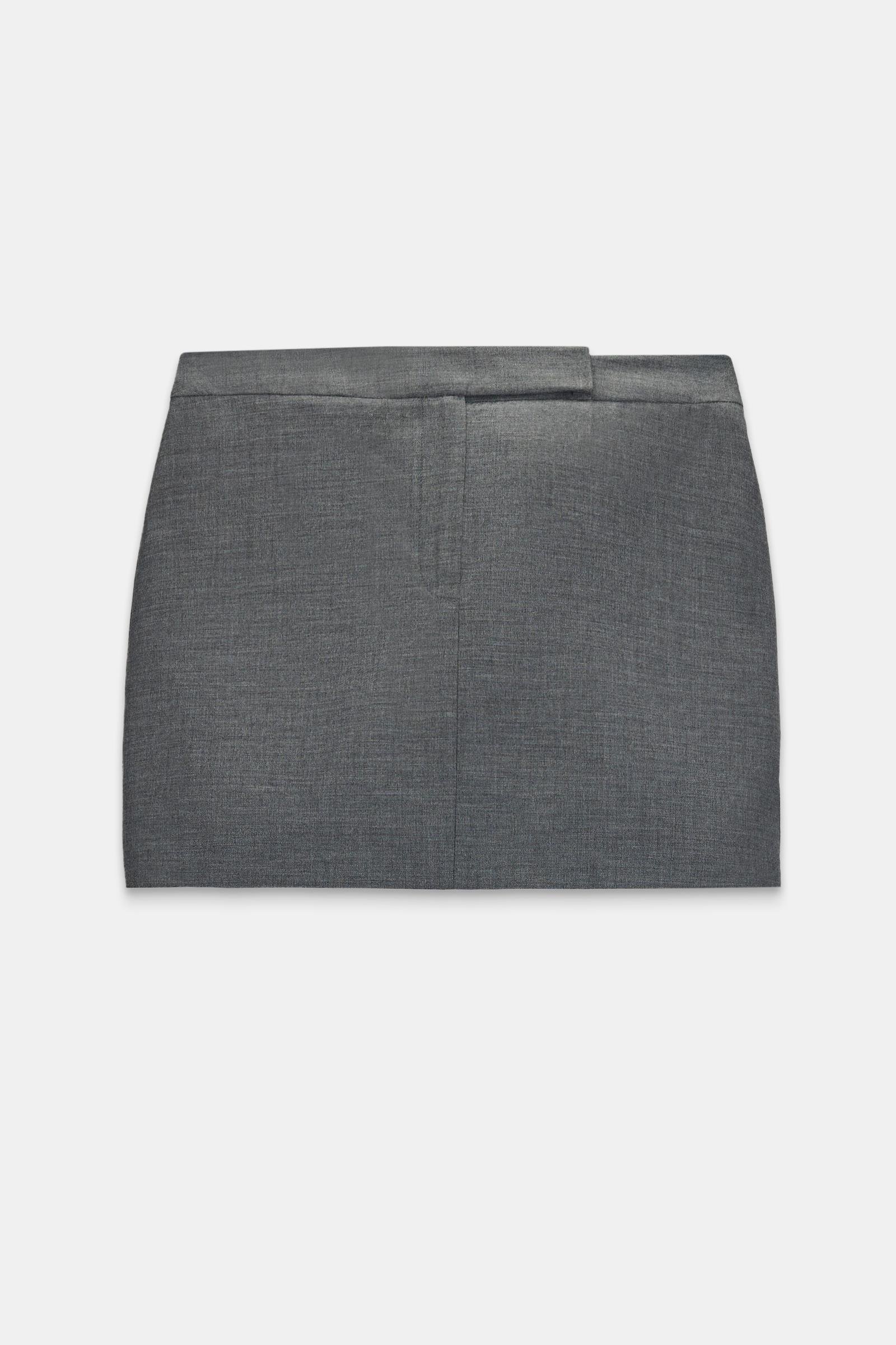 Gri 1YB3WSET0460 ETEK Kadın Skirt modelleri