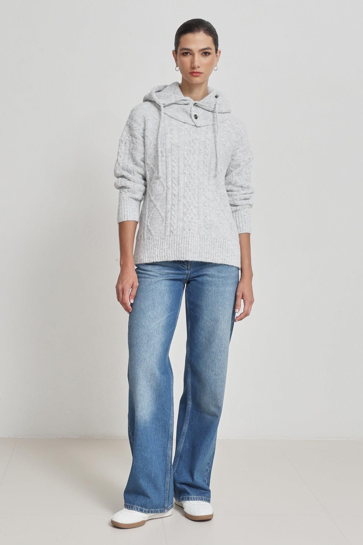 Gri 2YA2ECŞP0005 ŞAPKA Kadın Şapka modelleri