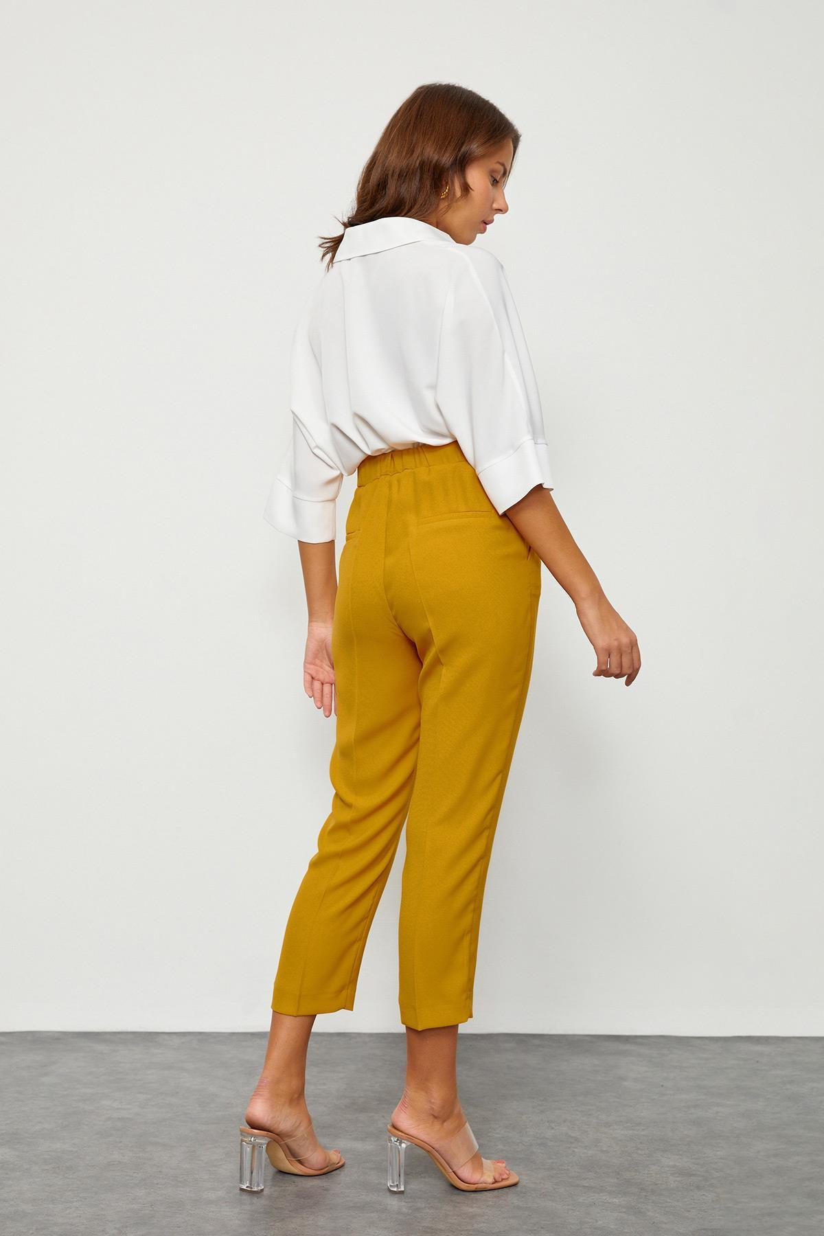 Hardal 1YM2EPN0274 PANTOLON Kadın Pantolon modelleri