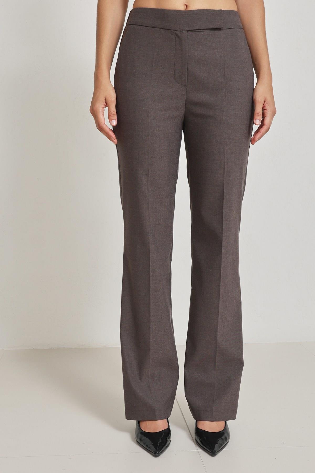 Kahve Straplez Yelek Ve Pantolon İkili Takım Kadın Kategorisiz modelleri