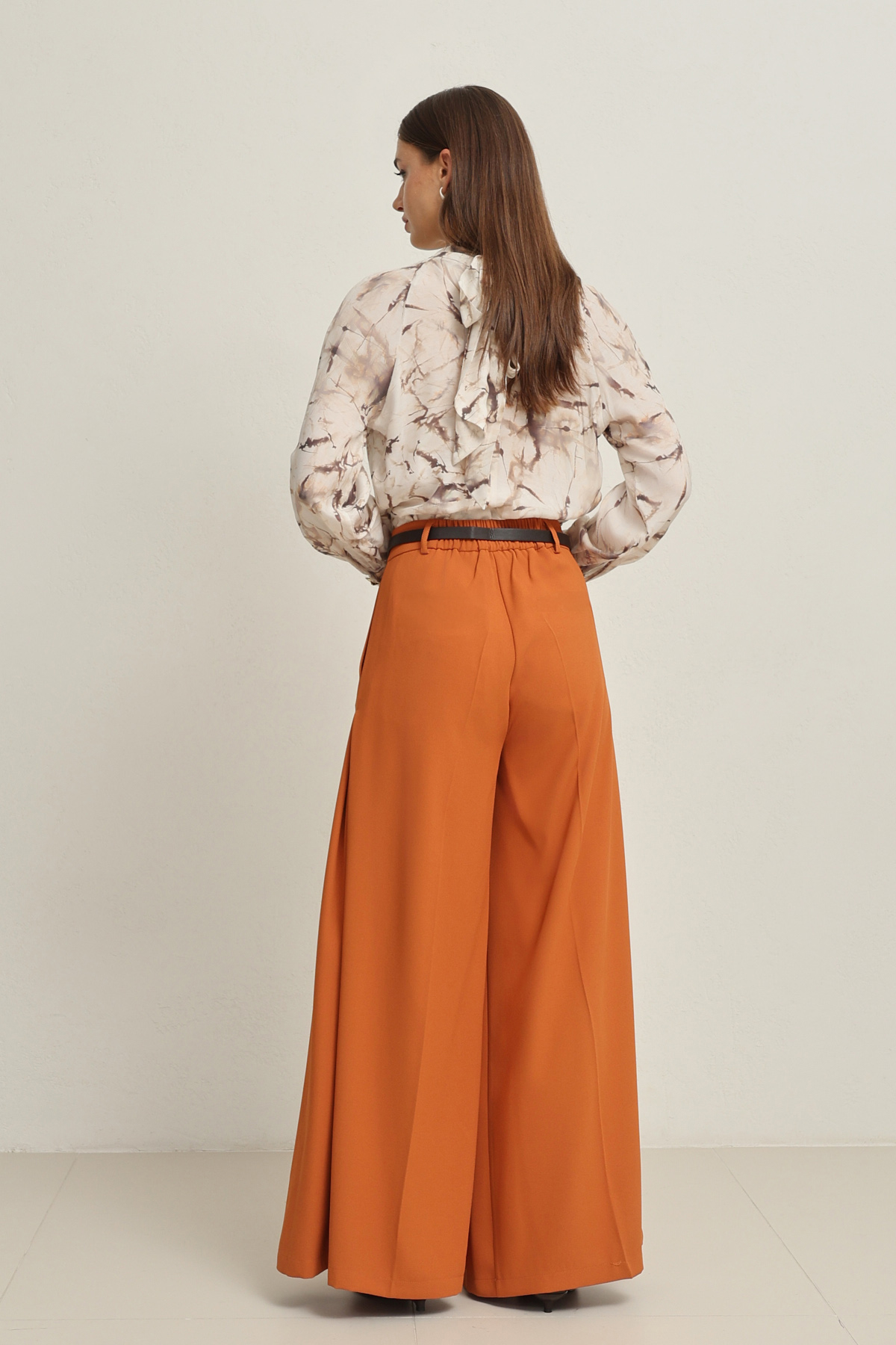 Kiremit 1YA1WSPN1410 PANTOLON Kadın Pantolon modelleri