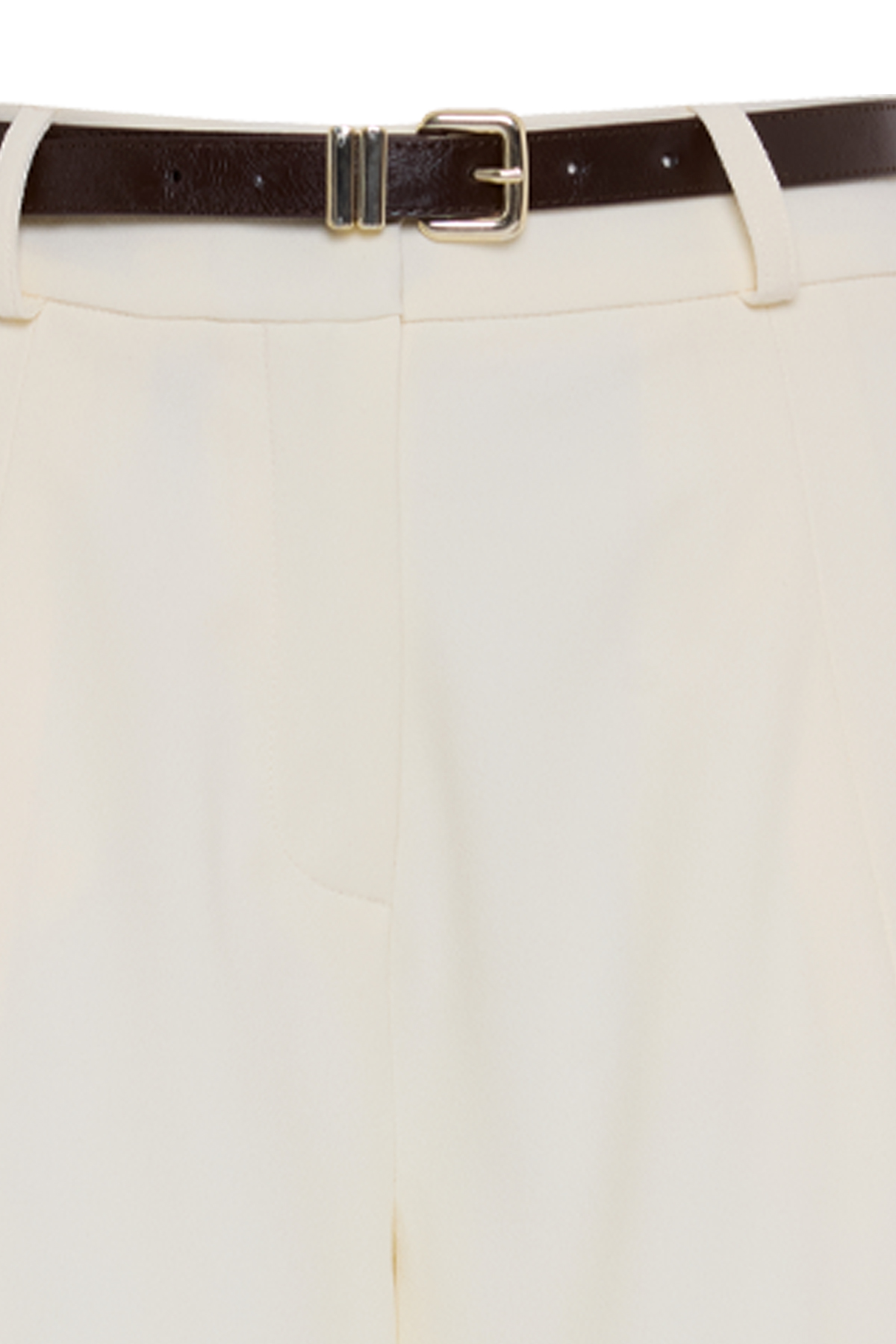 Krem 1YA1WSPN1410 PANTOLON Kadın Pantolon modelleri