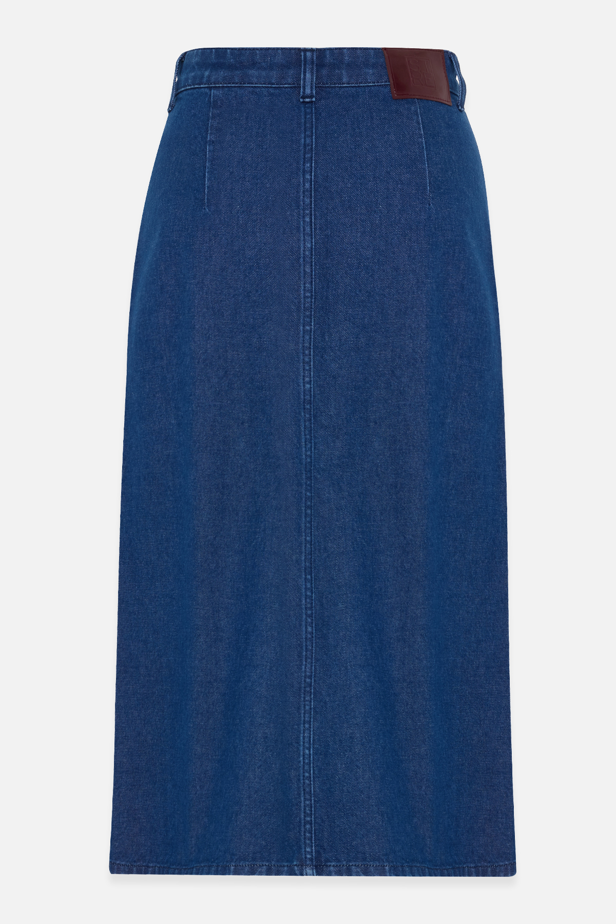 Lacivert Cep Detaylı Kot Etek Kadın Etek modelleri