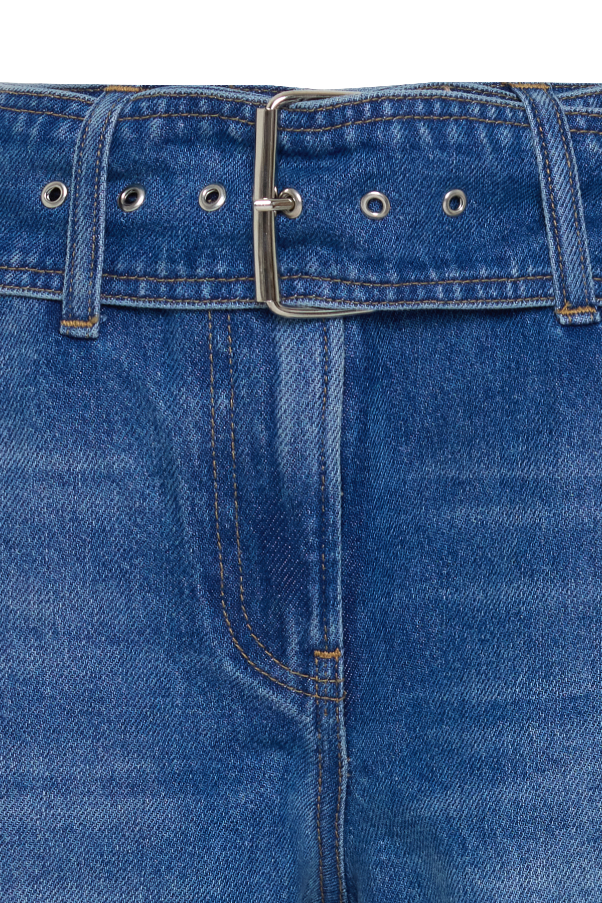 Mavi Kemer Detaylı Rahat Kesim Kot Pantolon Kadın Jean modelleri