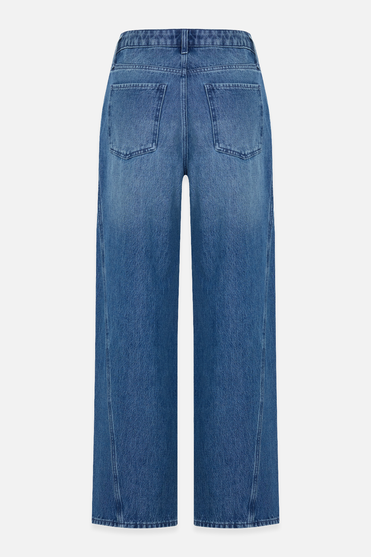 Mavi Rahat Kesim Cep Detaylı Pantolon Kadın Jean modelleri