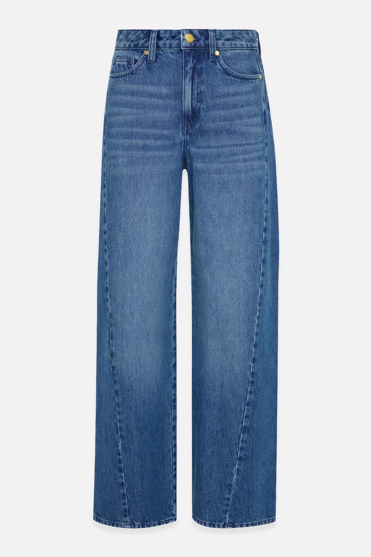 Mavi Rahat Kesim Cep Detaylı Pantolon Kadın Jean modelleri