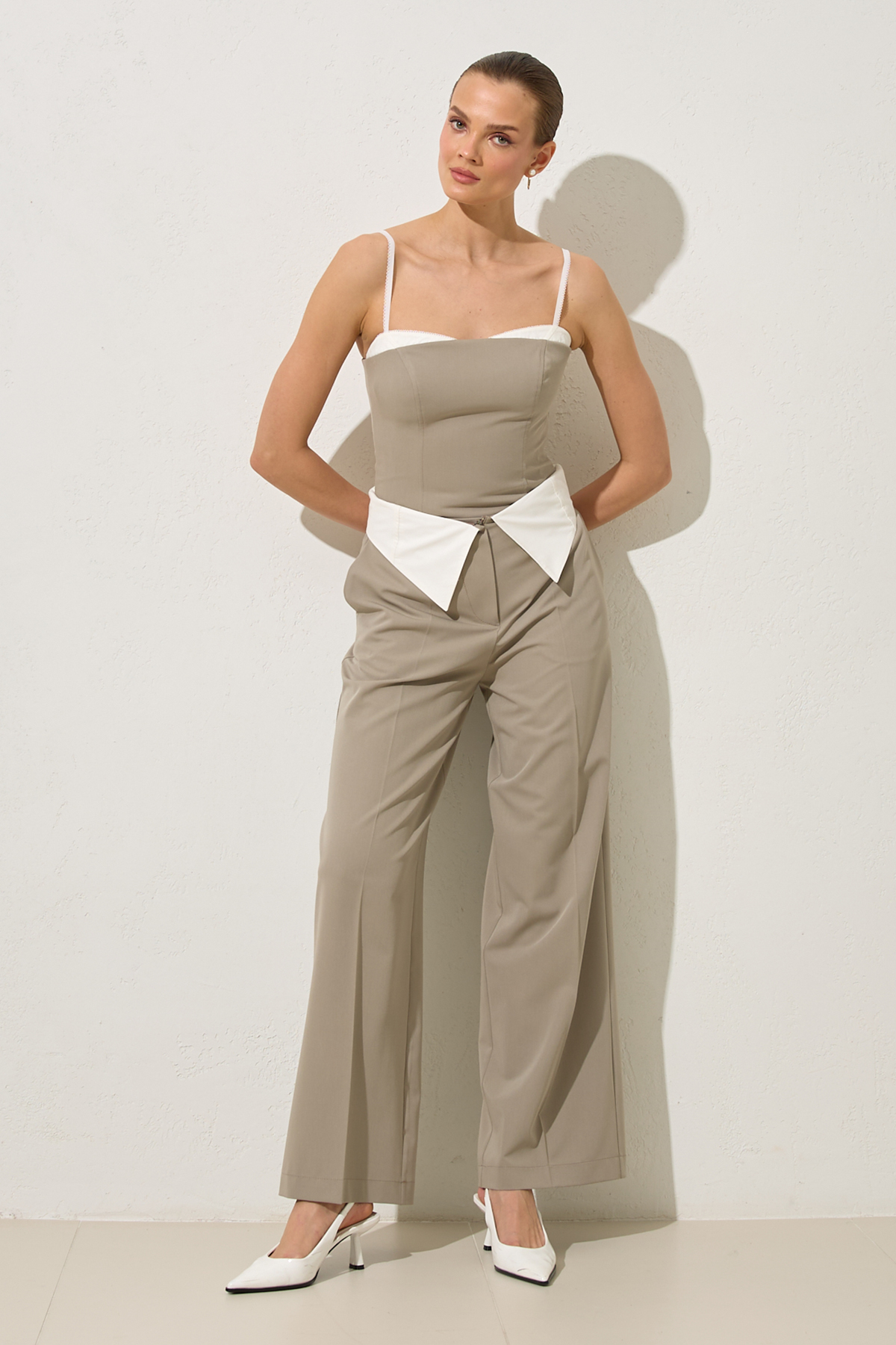 Olive 1YA1WSPN1423 PANTOLON Kadın Pantolon modelleri