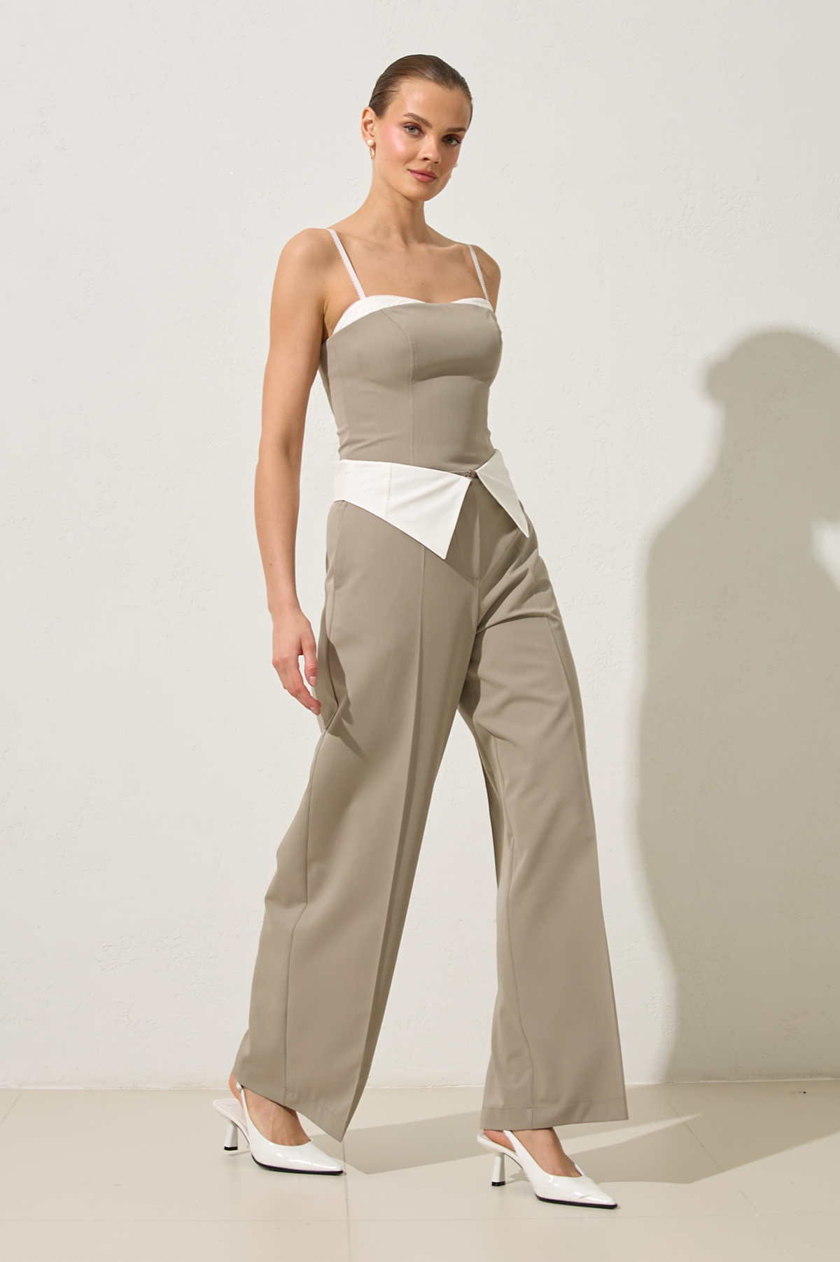 Olive 1YA1WSPN1423 PANTOLON Kadın Pantolon modelleri