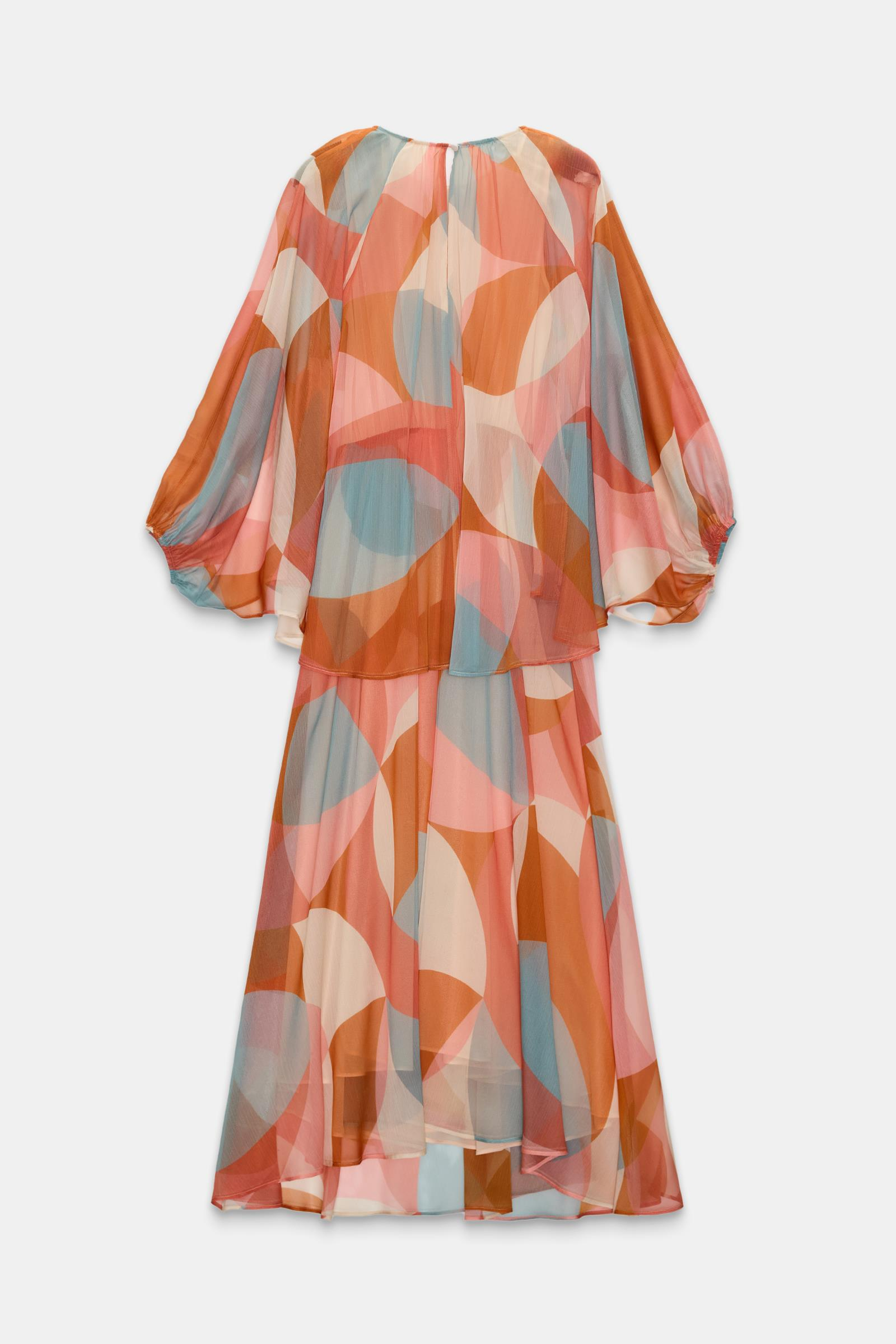 Oranj Belden Kemer Detaylı Uzun Elbise Kadın Günlük Elbise modelleri