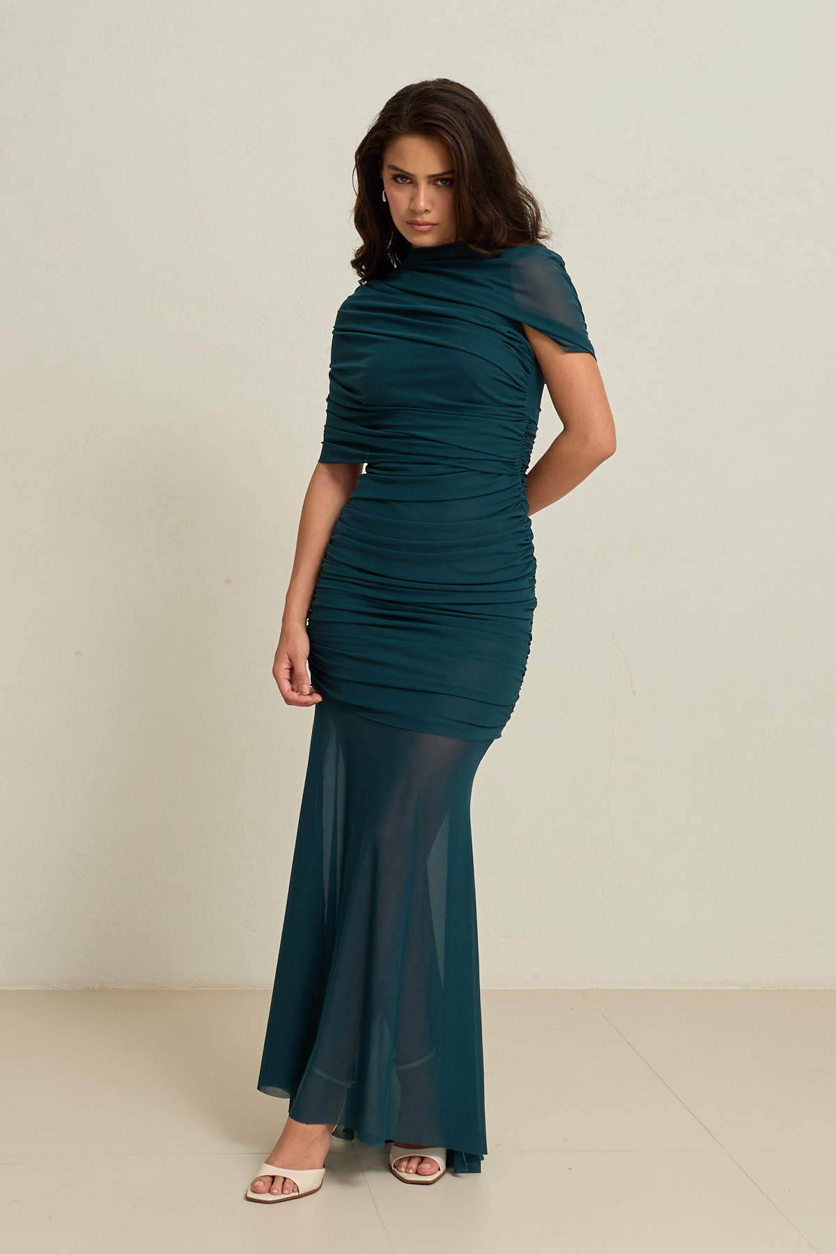 Petrol 1YA2WSEL3533 ELBİSE Kadın Kategorisiz modelleri