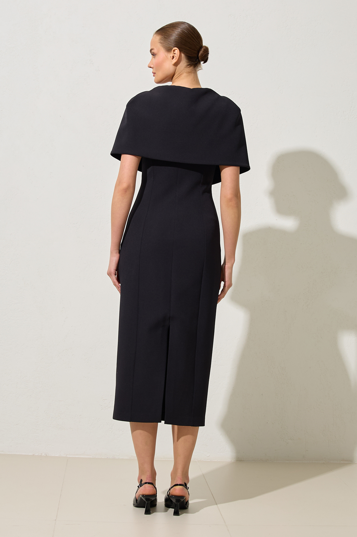 Siyah 1YA2NKEL3137 ELBİSE Kadın Günlük Elbise modelleri