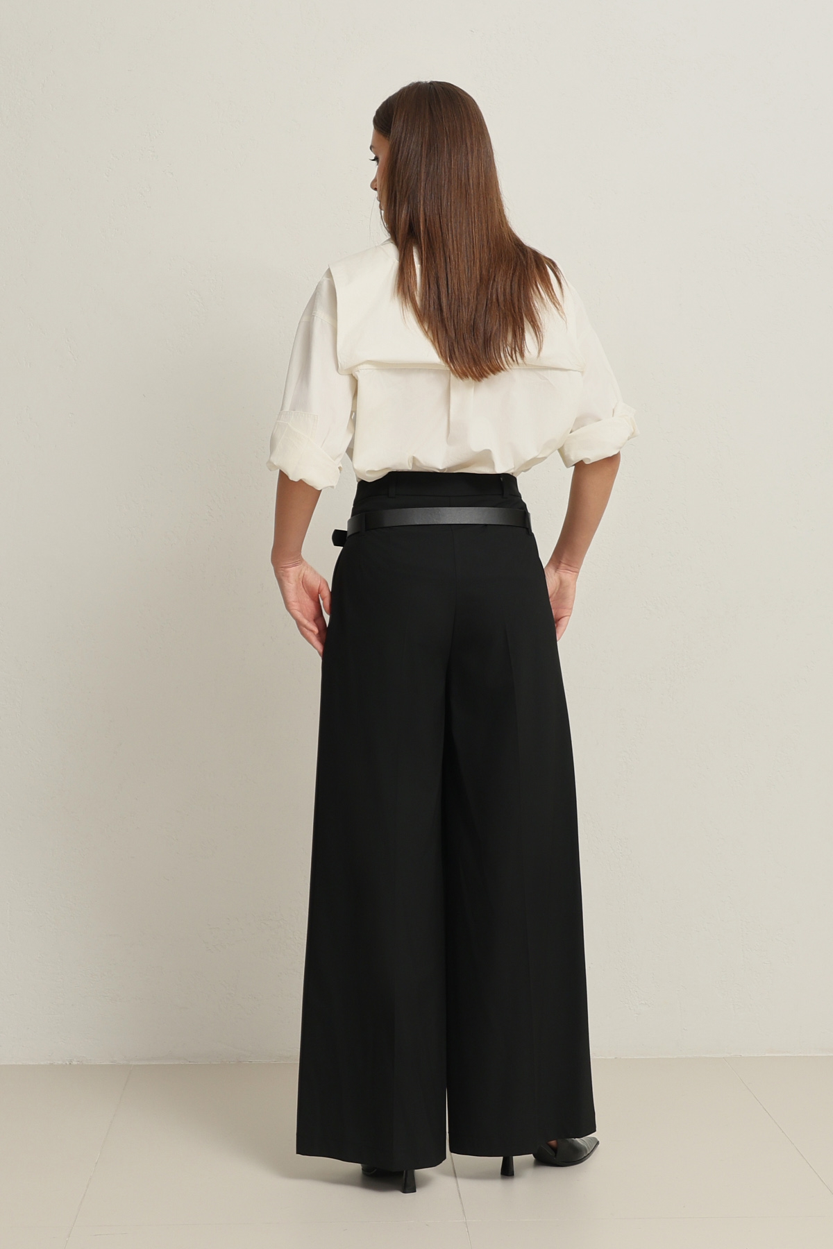 Siyah 1YA2WCPN1392 PANTOLON Kadın Pantolon modelleri