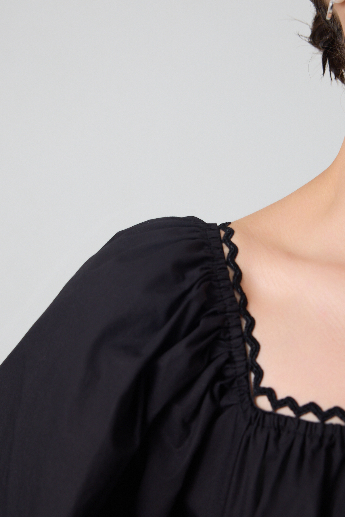 Siyah 1YB4DWEL3011 ELBİSE Kadın Günlük Elbise modelleri