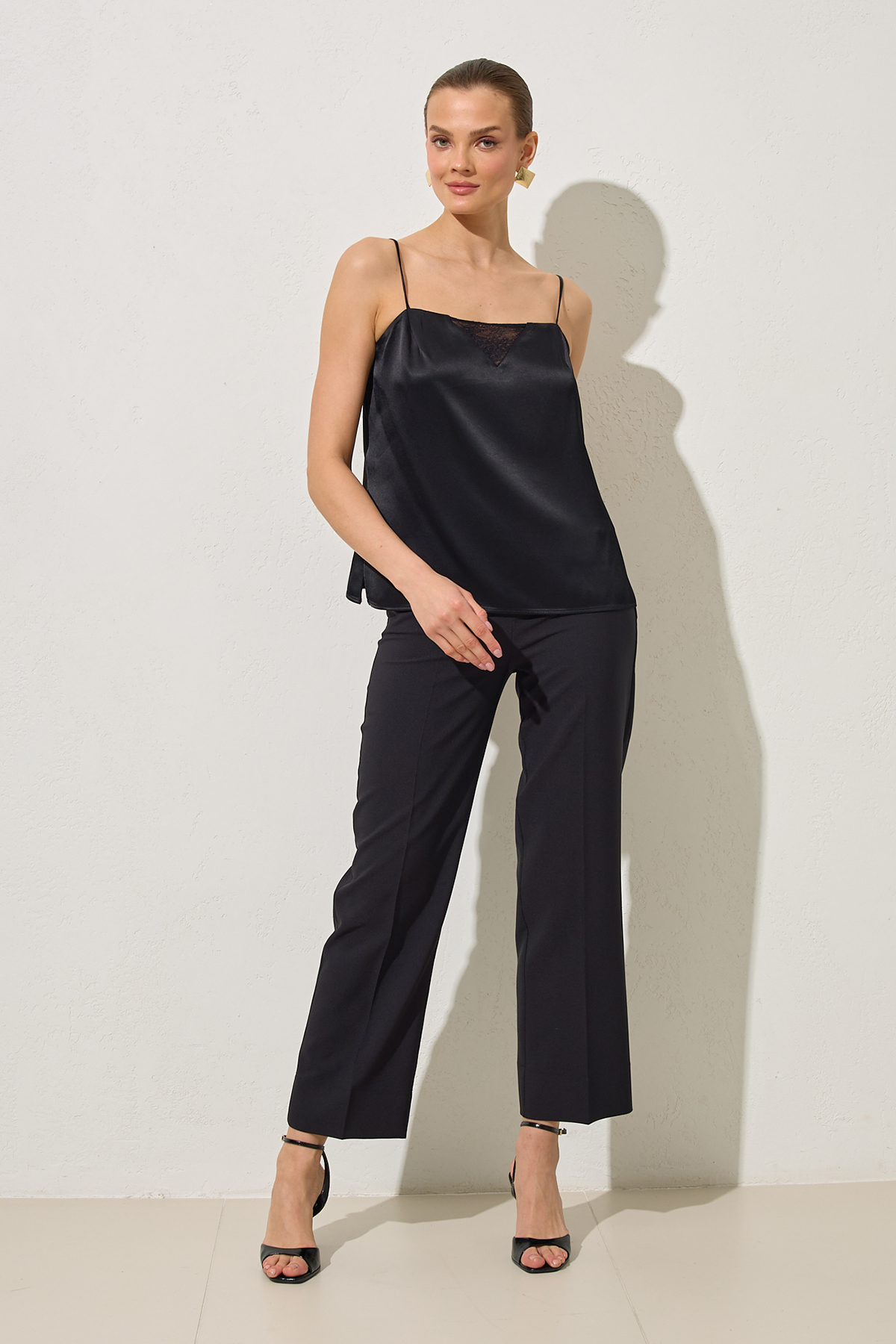 Siyah 1YB4WSBL1409 BLUZ Kadın Bluz modelleri