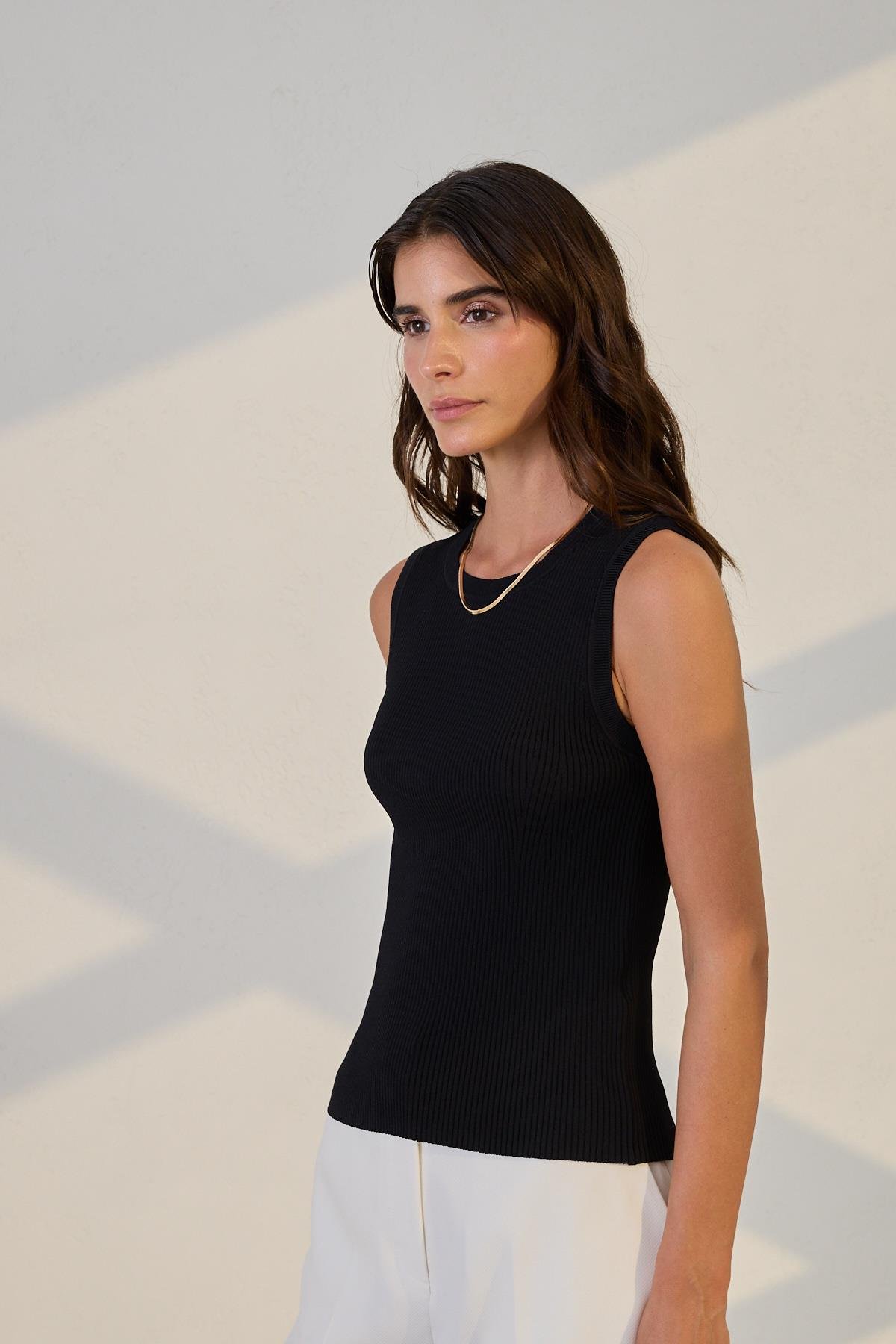 Siyah 2YB4CTR0337 TRİKO Kadın Triko modelleri