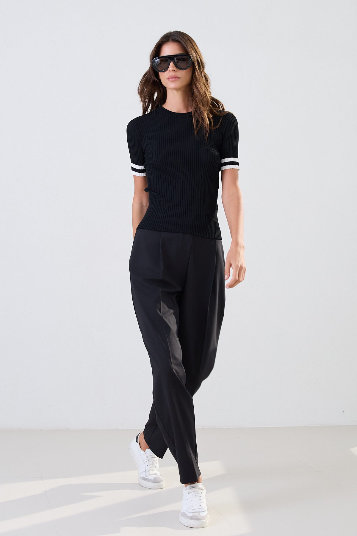 Siyah 2YB4CTR0344 TRİKO Kadın Triko modelleri