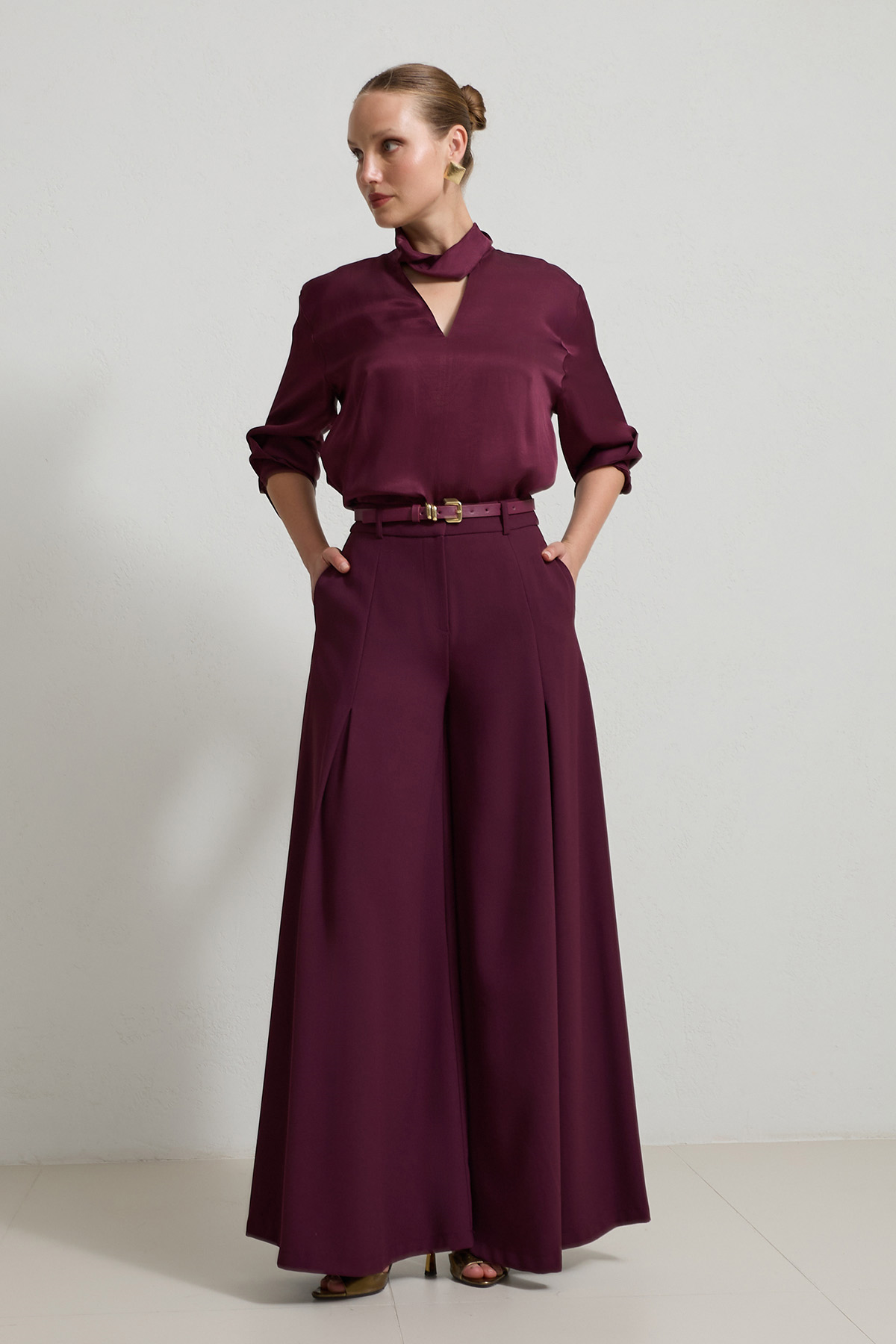 Vişne 1YA1WSPN1410 PANTOLON Kadın Pantolon modelleri