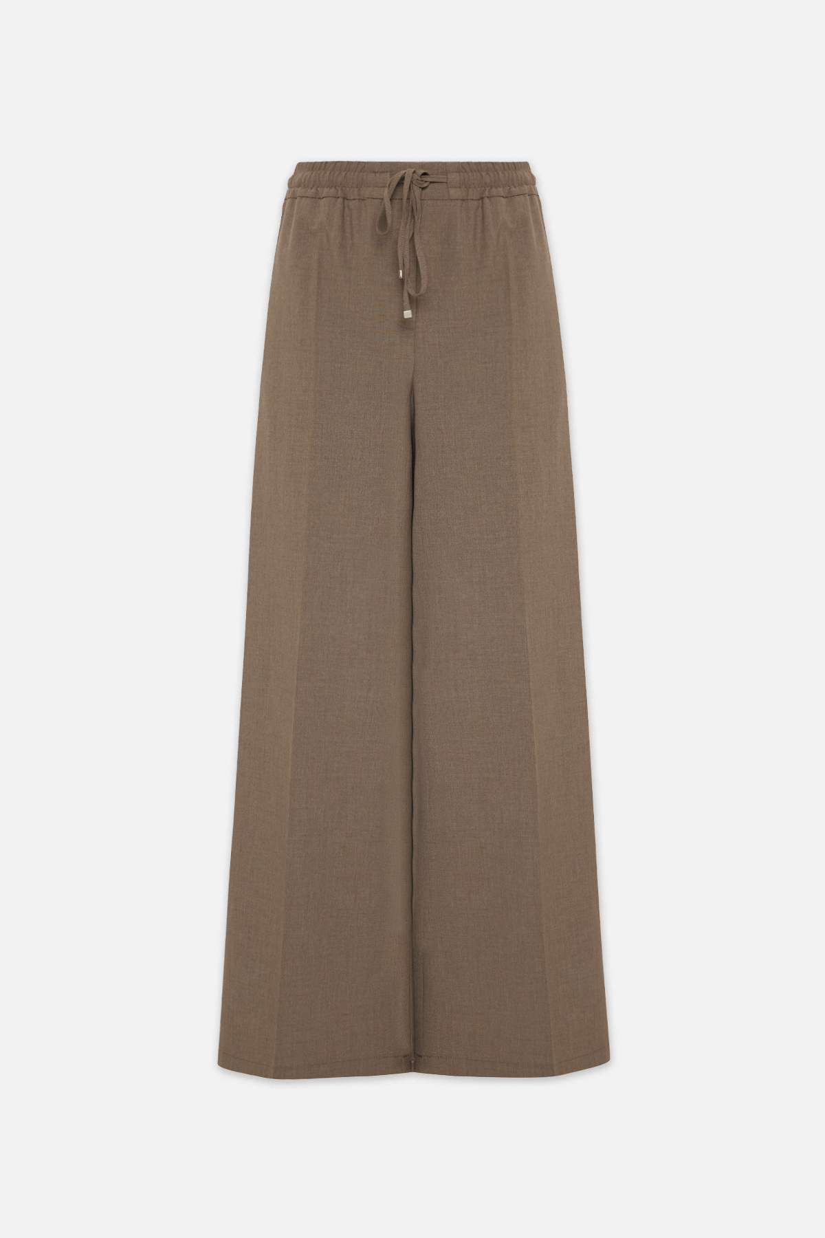 Vizon Belden Lastikli Rahat Kesim Geniş Paça  Pantolon Kadın Pantolon modelleri