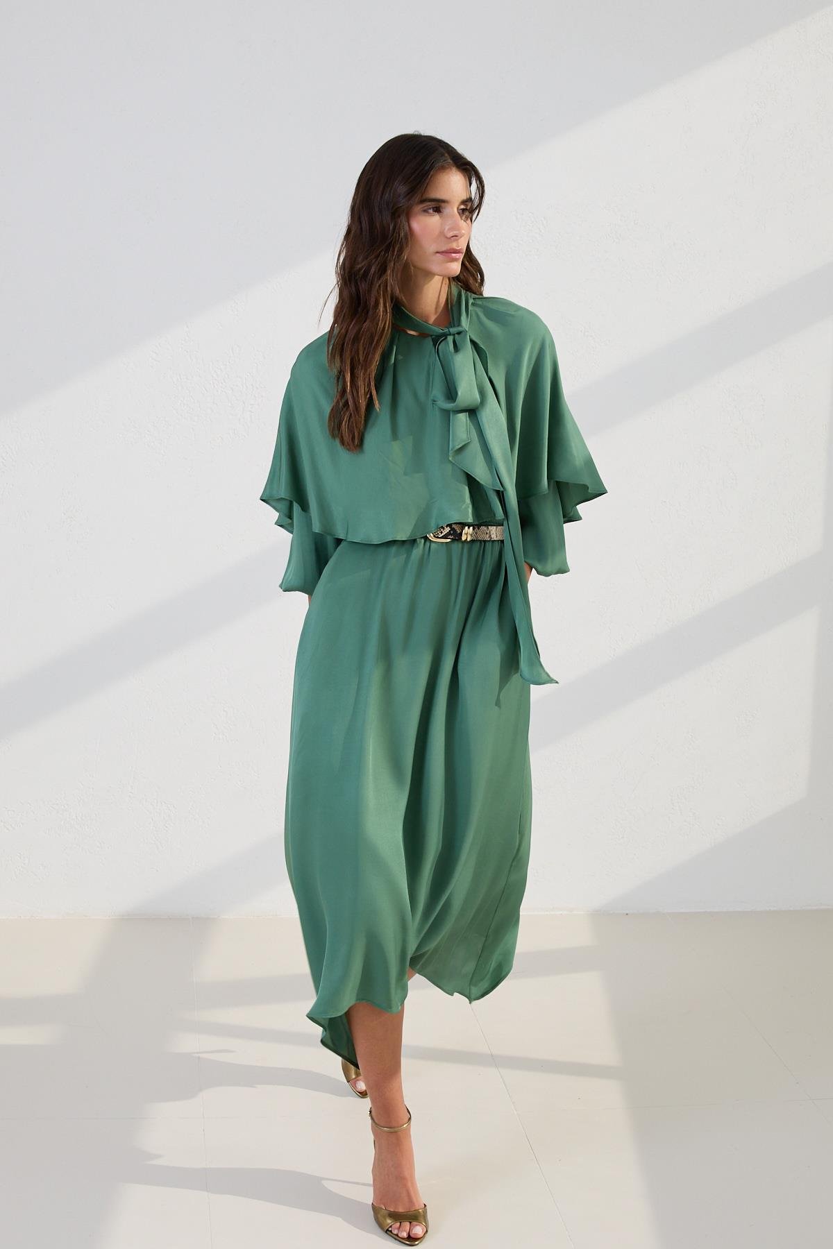 Yeşil 1YB3DWEL2878 ELBİSE Kadın Kategorisiz modelleri