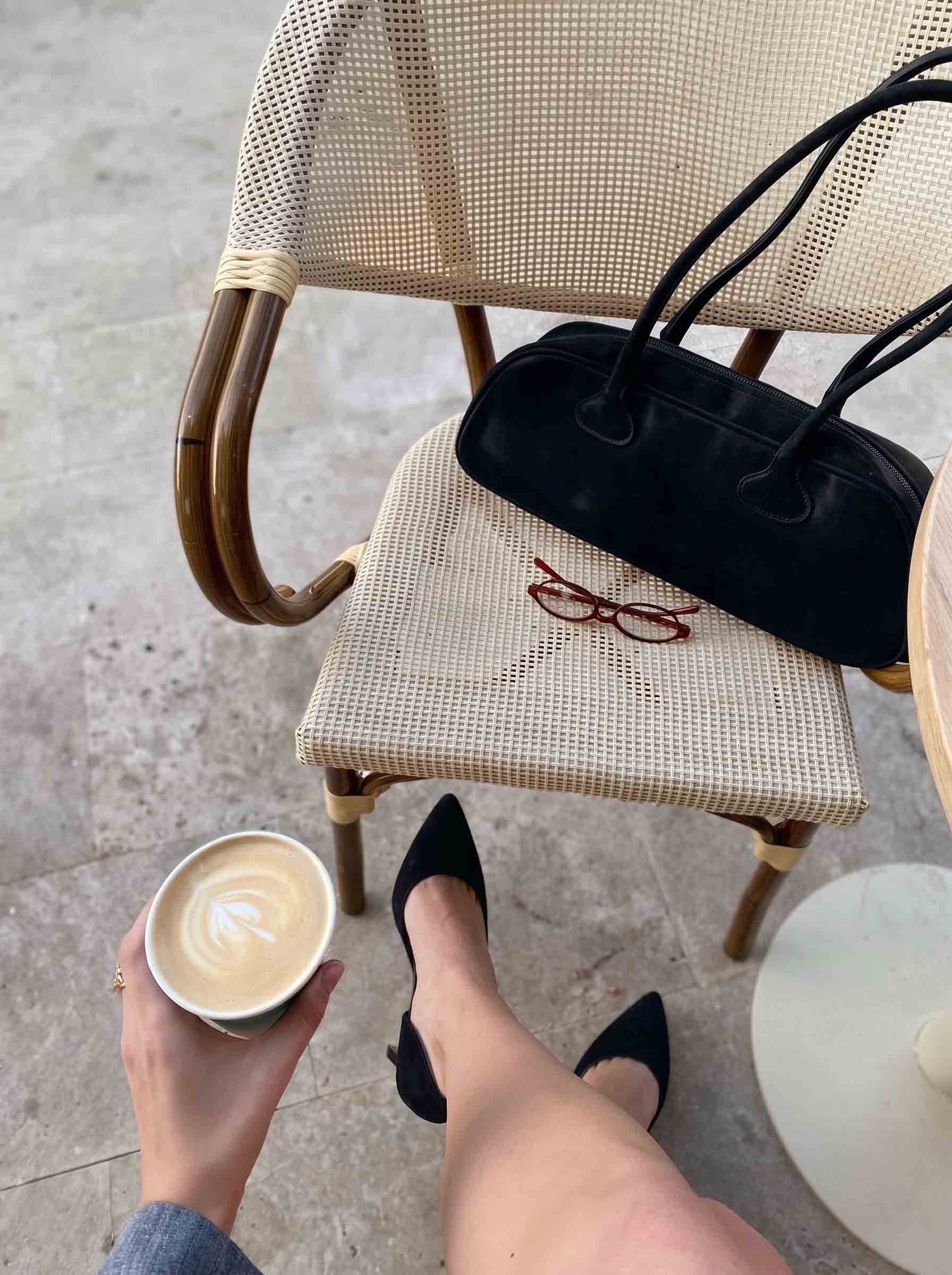 Adel Siyah Süet Stiletto