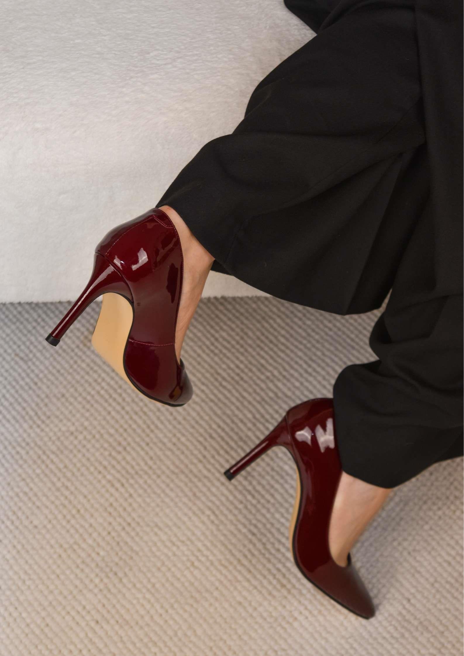 Most Bordo Rugan Stiletto