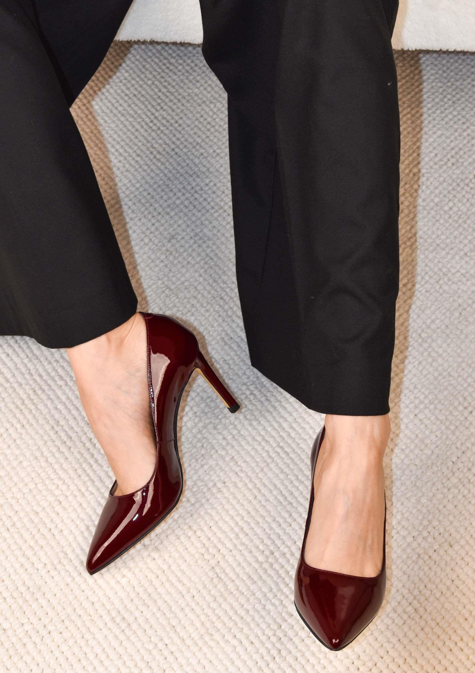 Most Bordo Rugan Stiletto