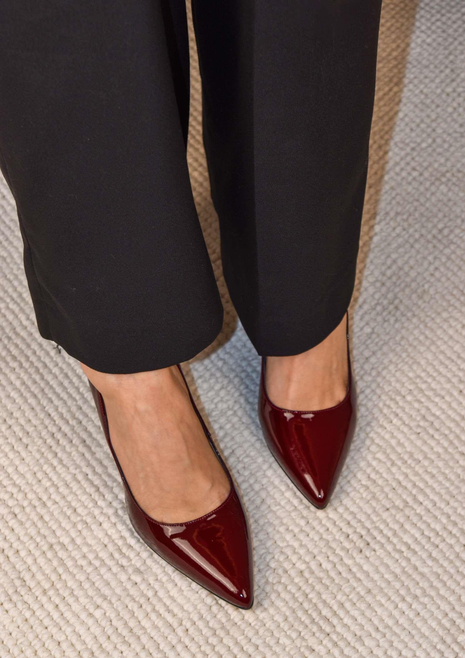 Most Bordo Rugan Stiletto