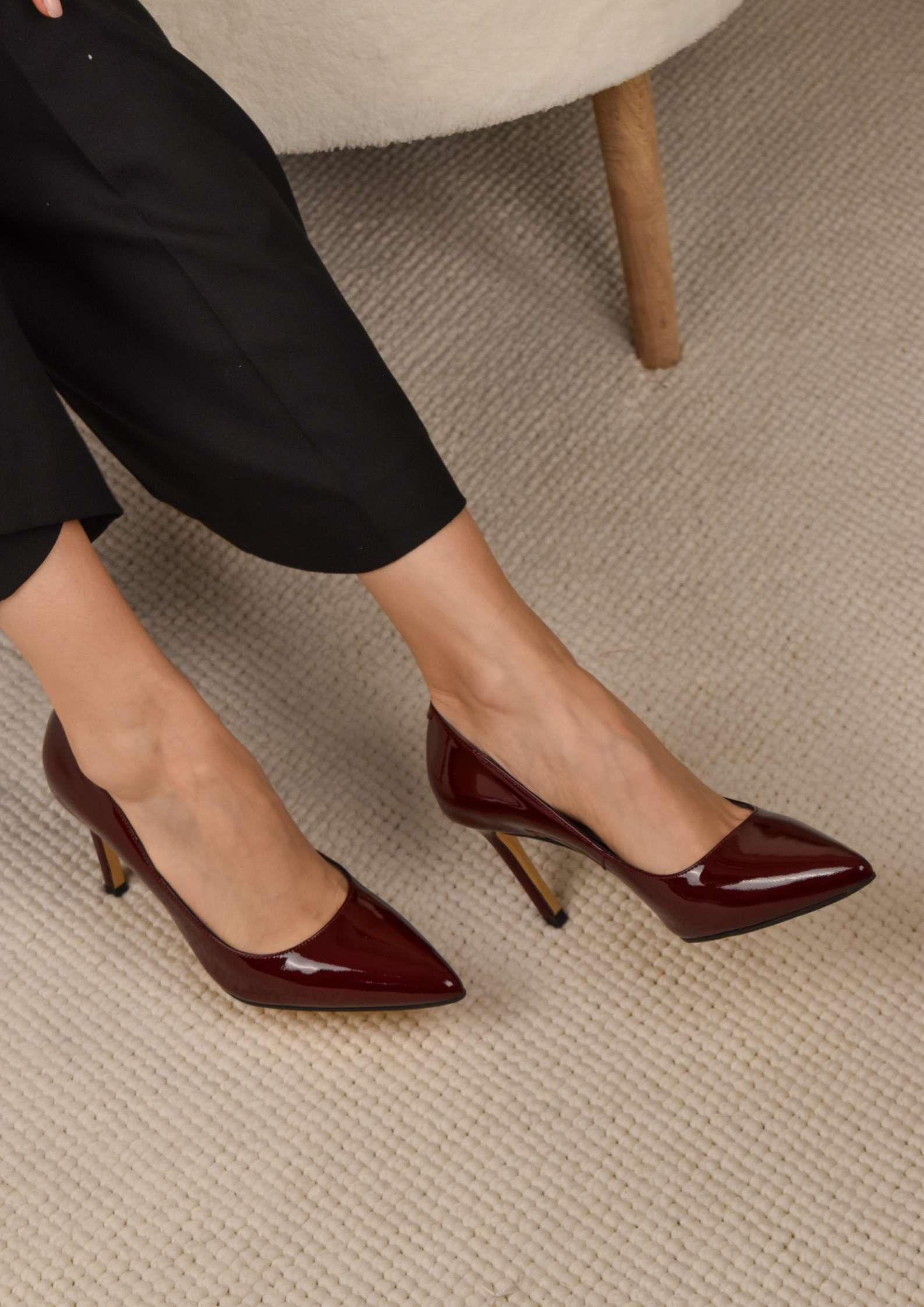 Most Bordo Rugan Stiletto