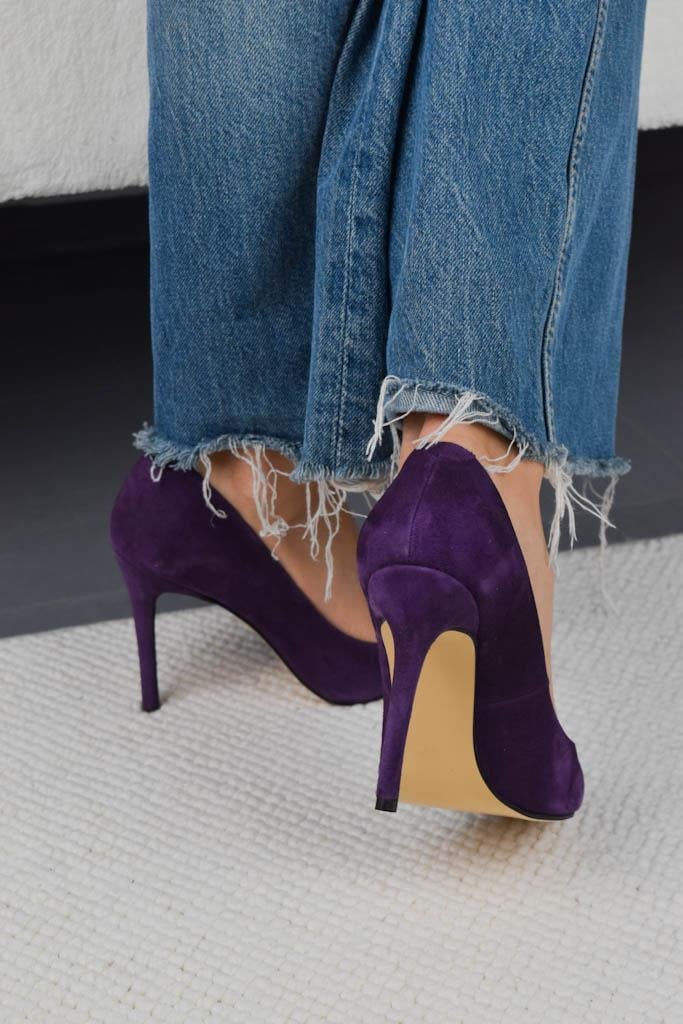 Society Mor Süet Stiletto