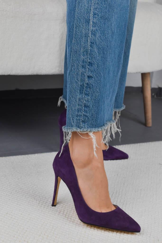 Society Mor Süet Stiletto