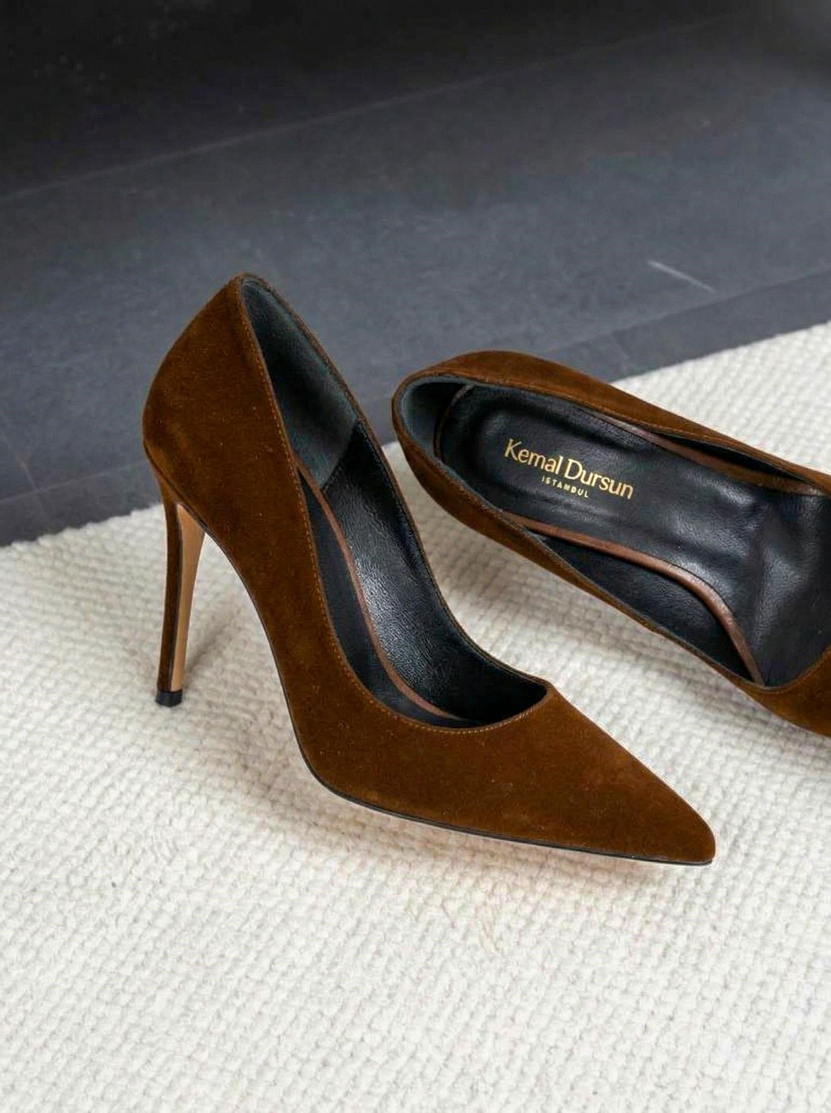Society Taba Kadife Stiletto