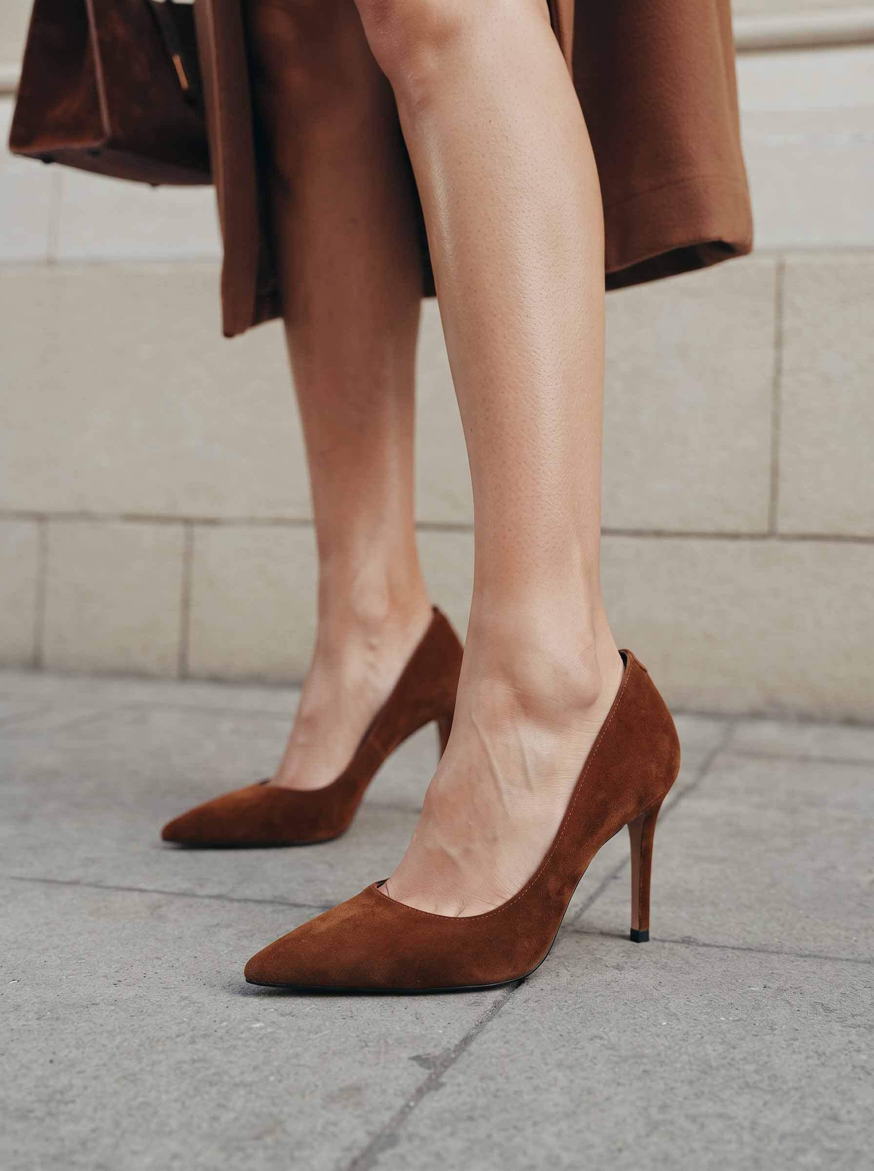 Star Taba Kadife Stiletto