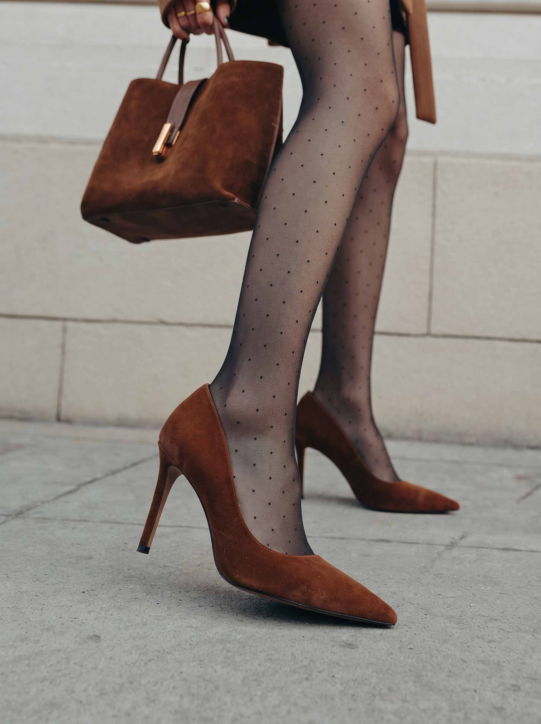 Star Taba Kadife Stiletto