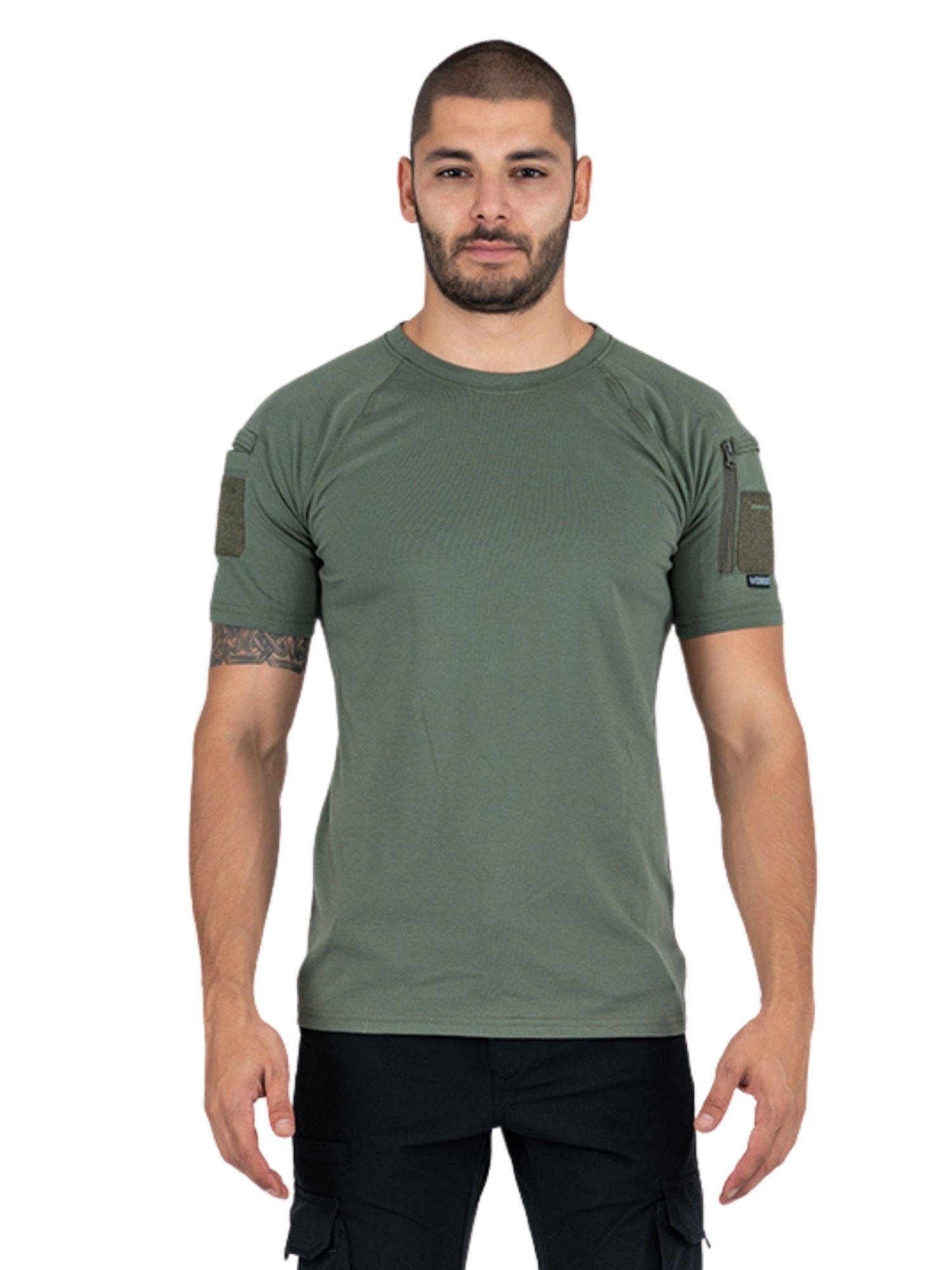 Combat Tactikal taktik tişört yuvarlak bisiklet yaka tişört outdoor T-shirt- 801 PİKE