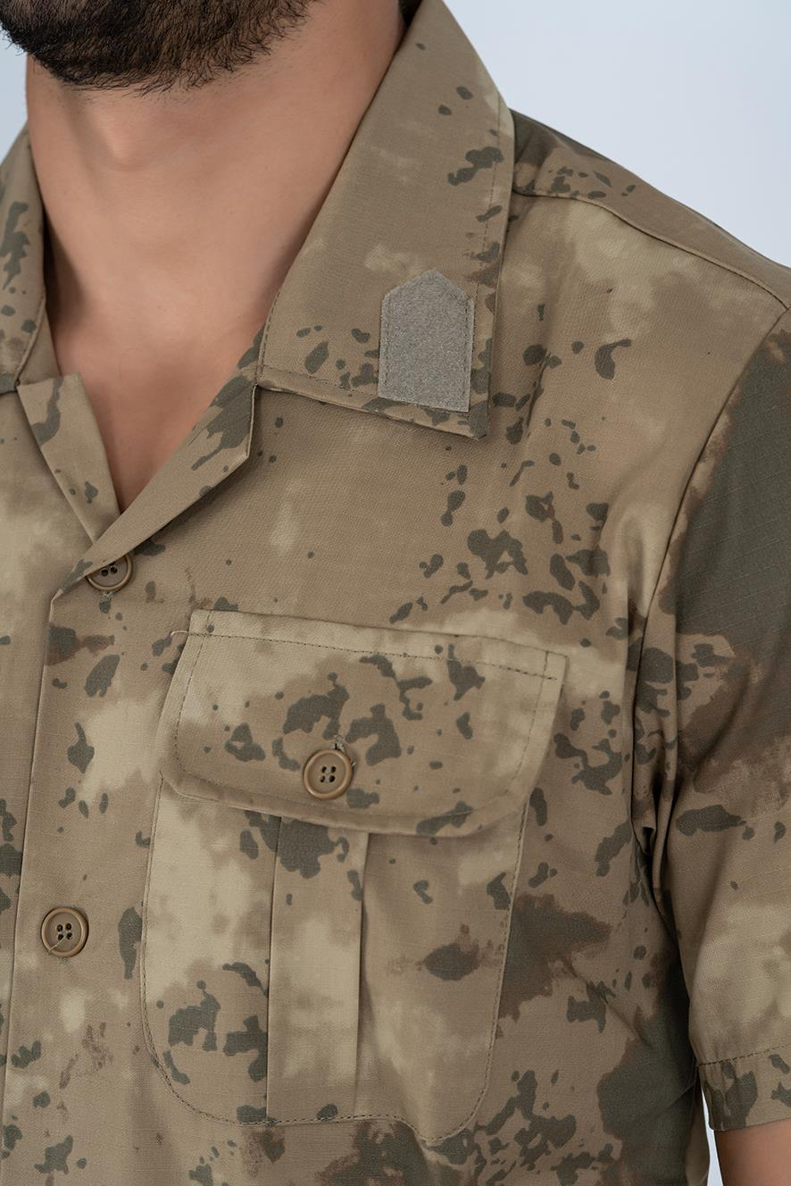 GÖMLEK KISA KOL KAMUFLAJ - 421