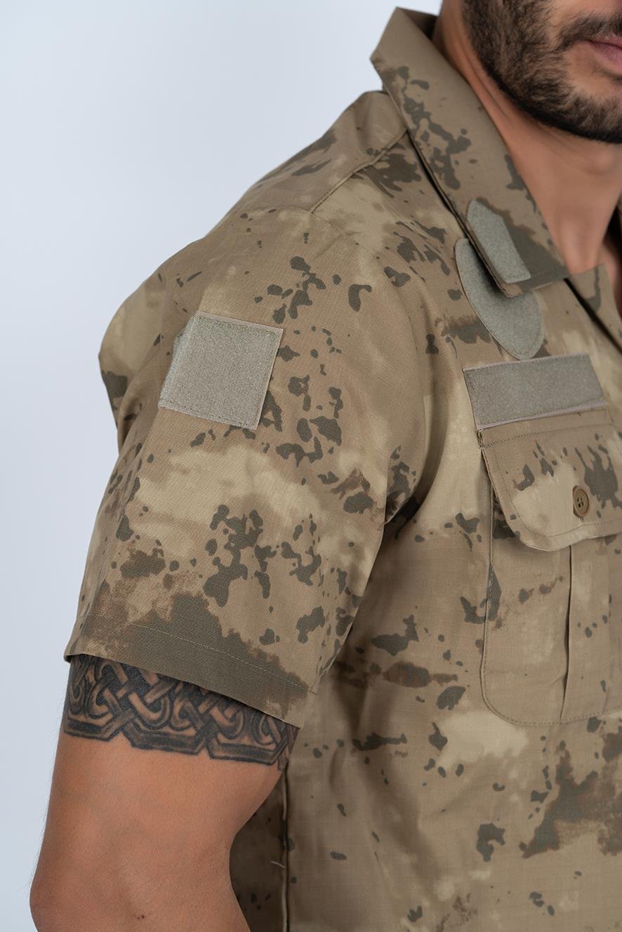 GÖMLEK KISA KOL KAMUFLAJ - 421