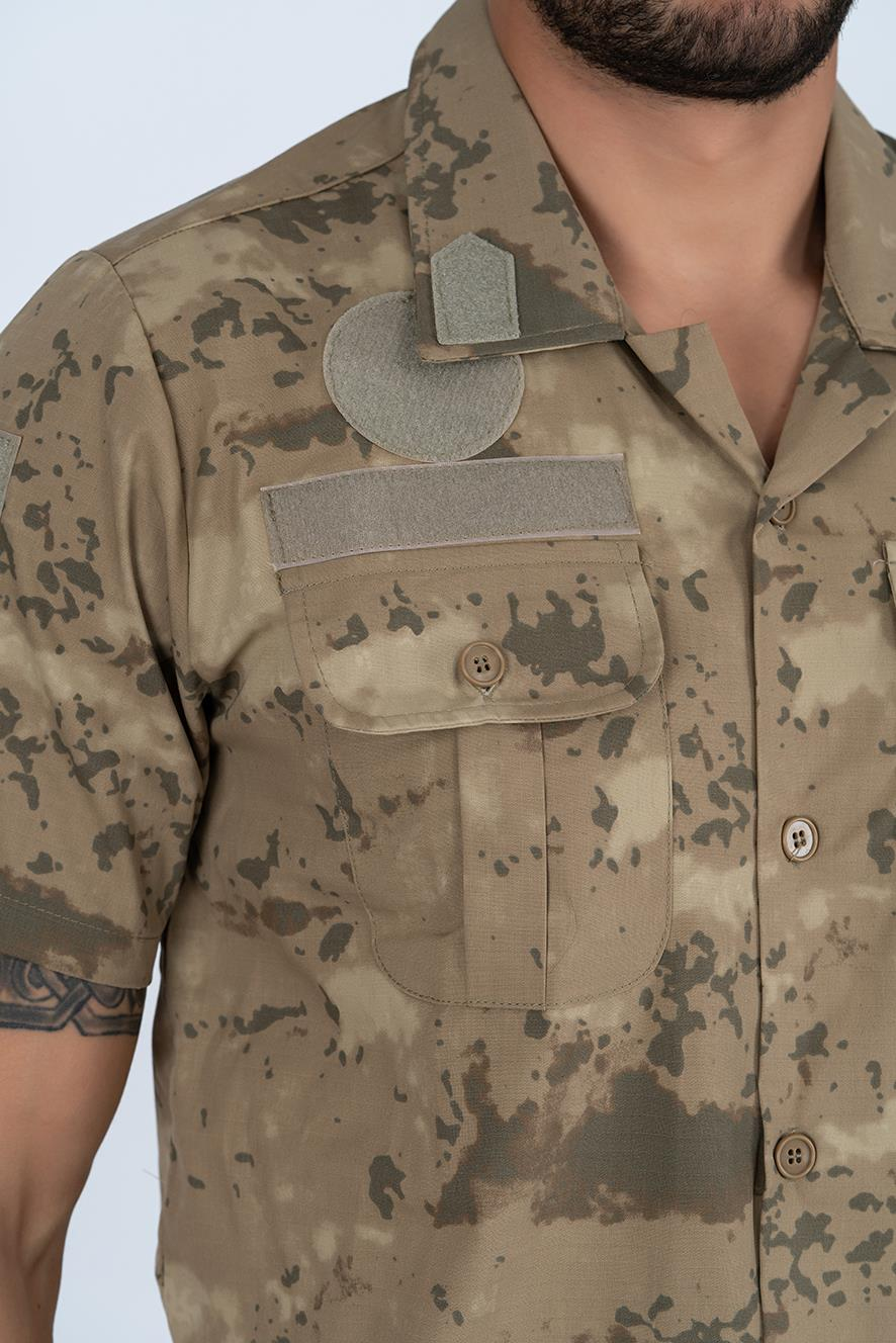 GÖMLEK KISA KOL KAMUFLAJ - 421