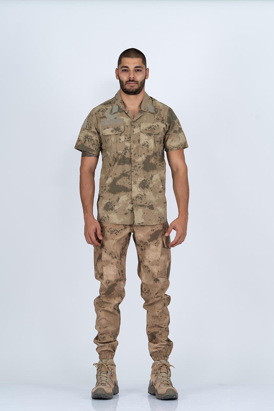 GÖMLEK KISA KOL KAMUFLAJ - 421