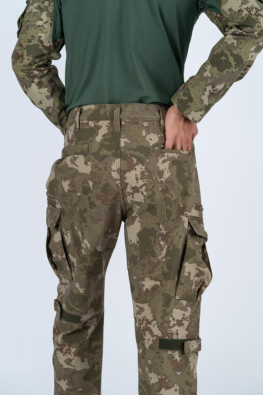 PANTOLON KOMANDO SOFTSHELL KAMUFLAJ - 508