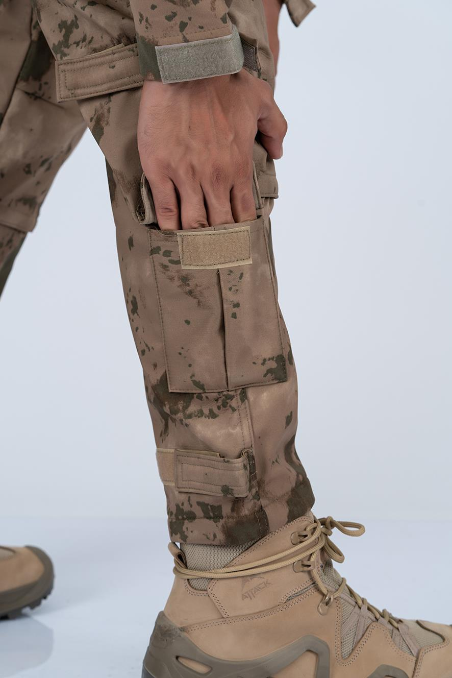 PANTOLON KOMANDO SOFTSHELL KAMUFLAJ - 508