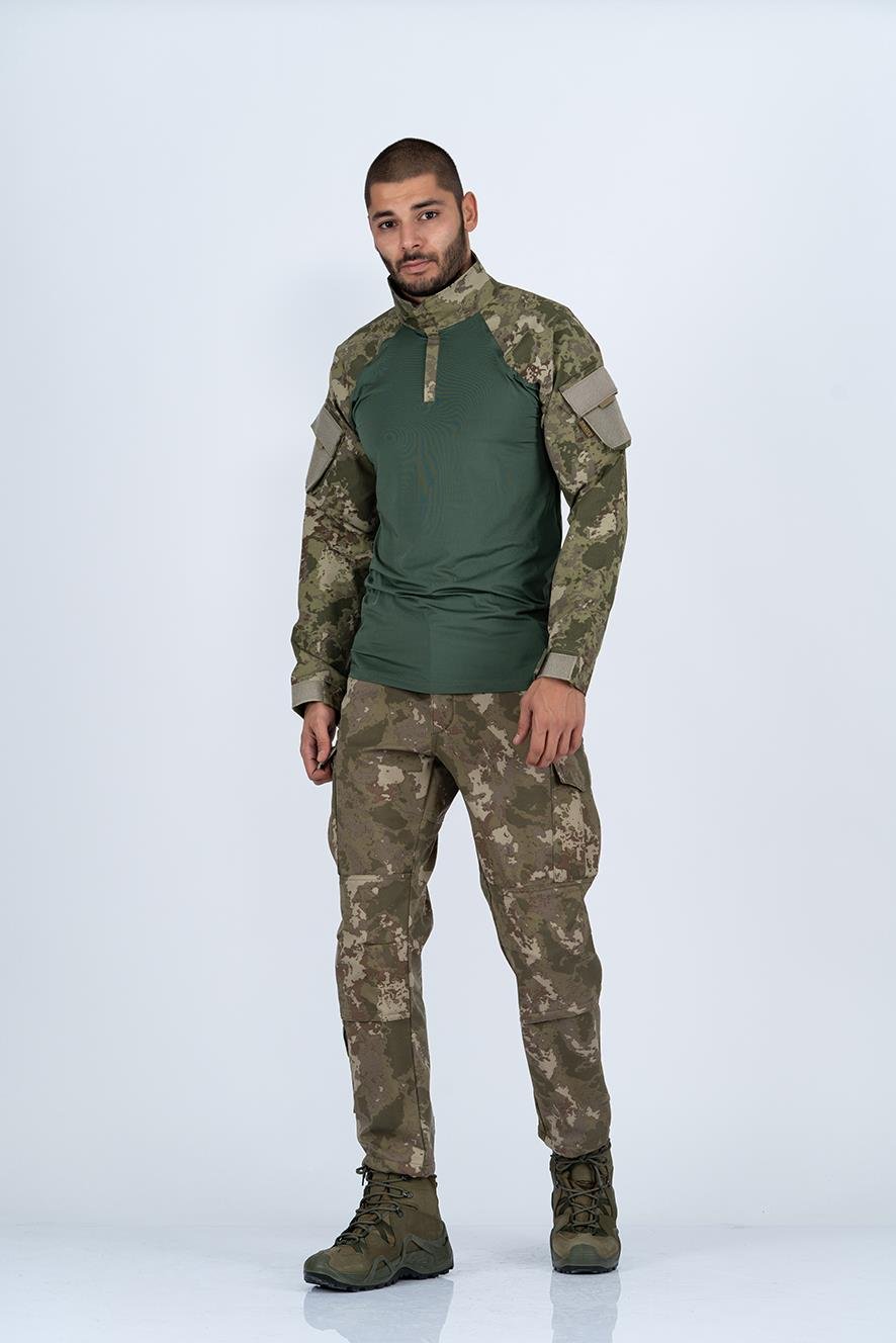 PANTOLON KOMANDO SOFTSHELL KAMUFLAJ - 508