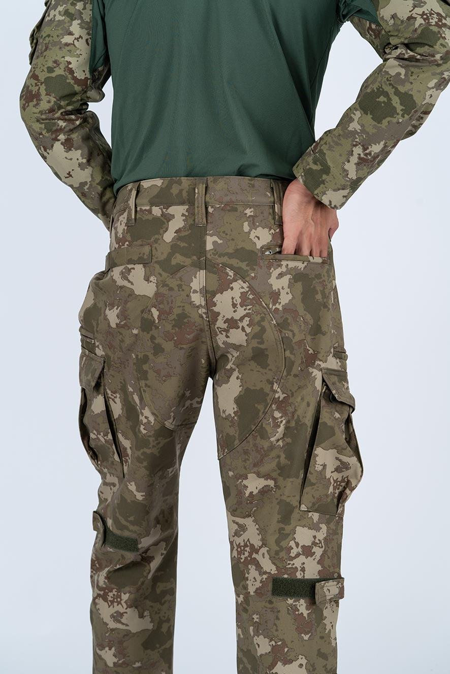 PANTOLON KOMANDO SOFTSHELL KAMUFLAJ - 508