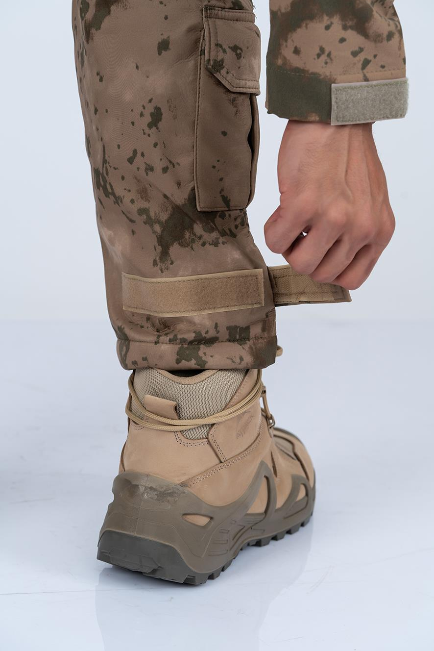 PANTOLON KOMANDO SOFTSHELL KAMUFLAJ - 508