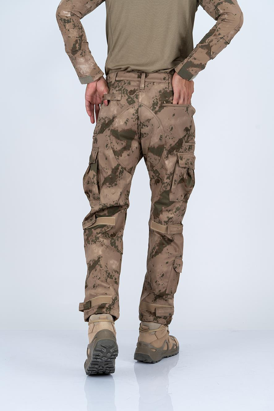 PANTOLON KOMANDO SOFTSHELL KAMUFLAJ - 508
