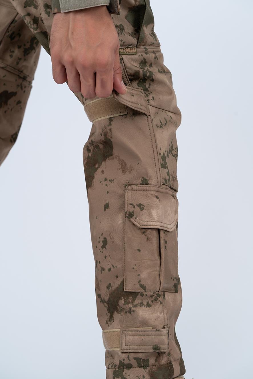 PANTOLON KOMANDO SOFTSHELL KAMUFLAJ - 508