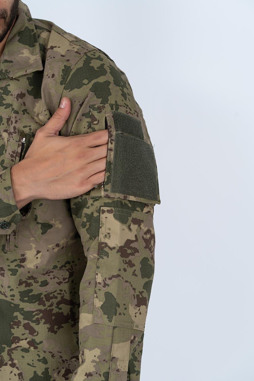 Piyade gömlek uzun kol kamuflaj gömlek - 426