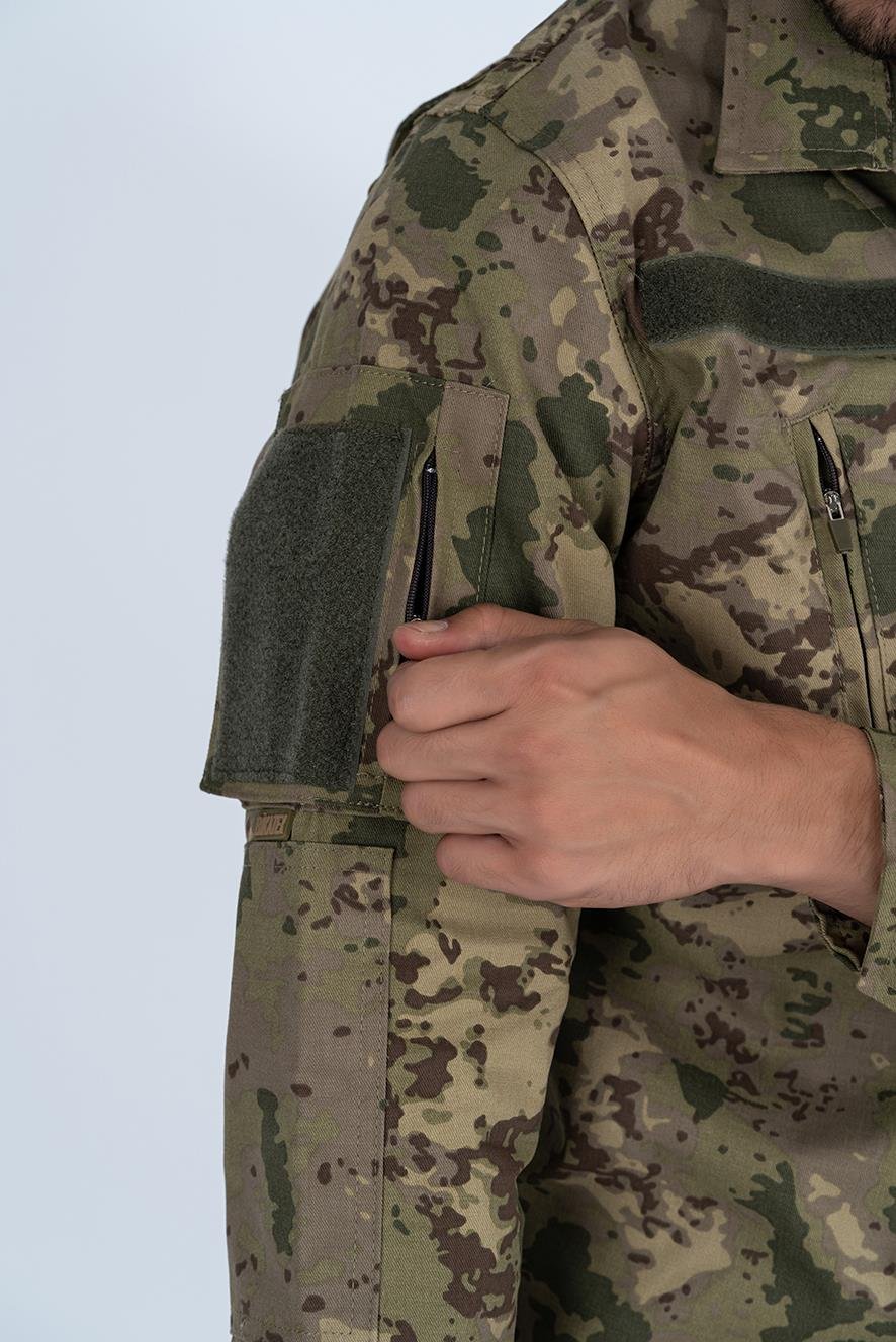 Piyade gömlek uzun kol kamuflaj gömlek - 426