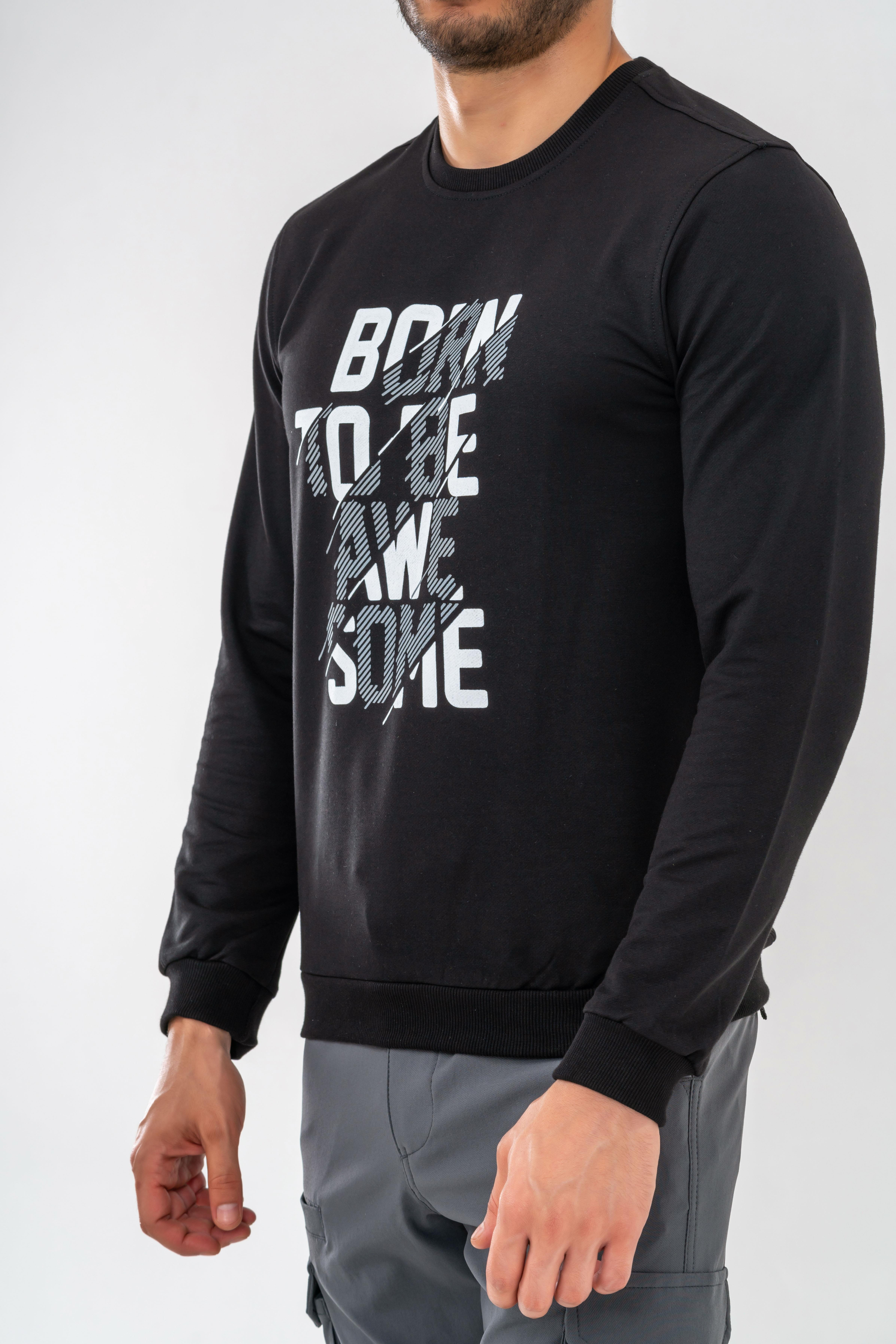 SWEATSHIRT BASIC - 902 - B21 - SİYAH