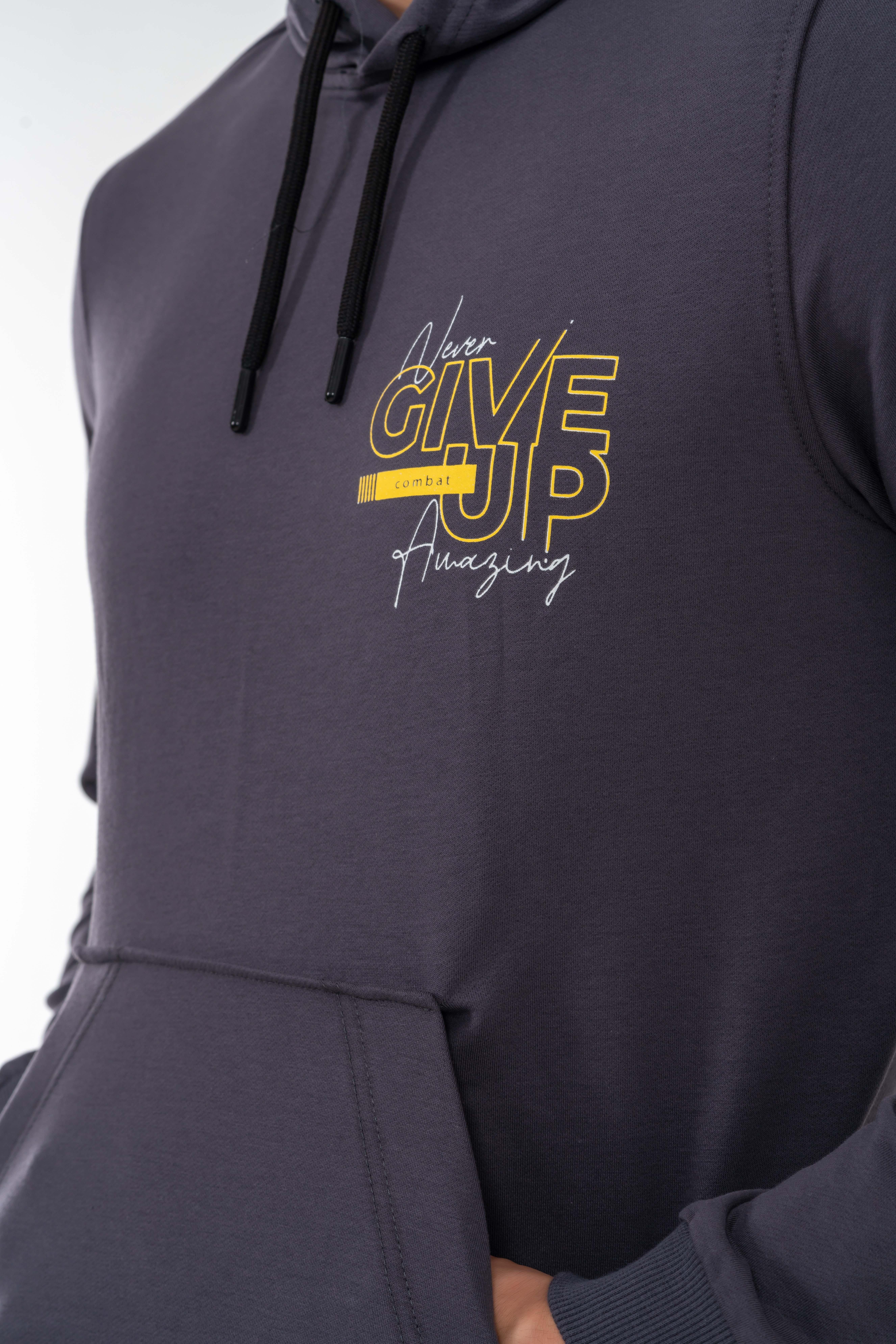 SWEATSHIRT KAPŞONLU - 904 - B36 - ANTRASİT